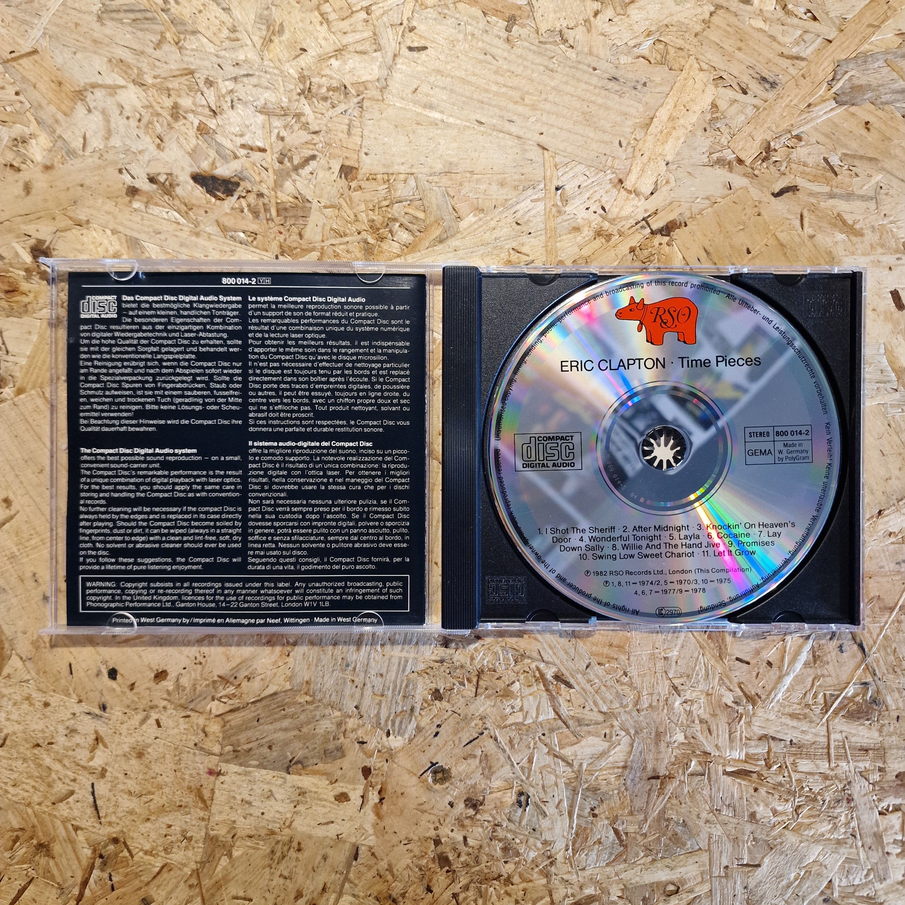 Eric Clapton – Time Pieces (The Best Of Eric Clapton)