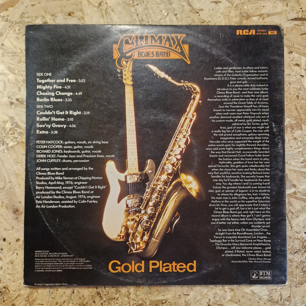 Climax Blues Band – Gold Plated