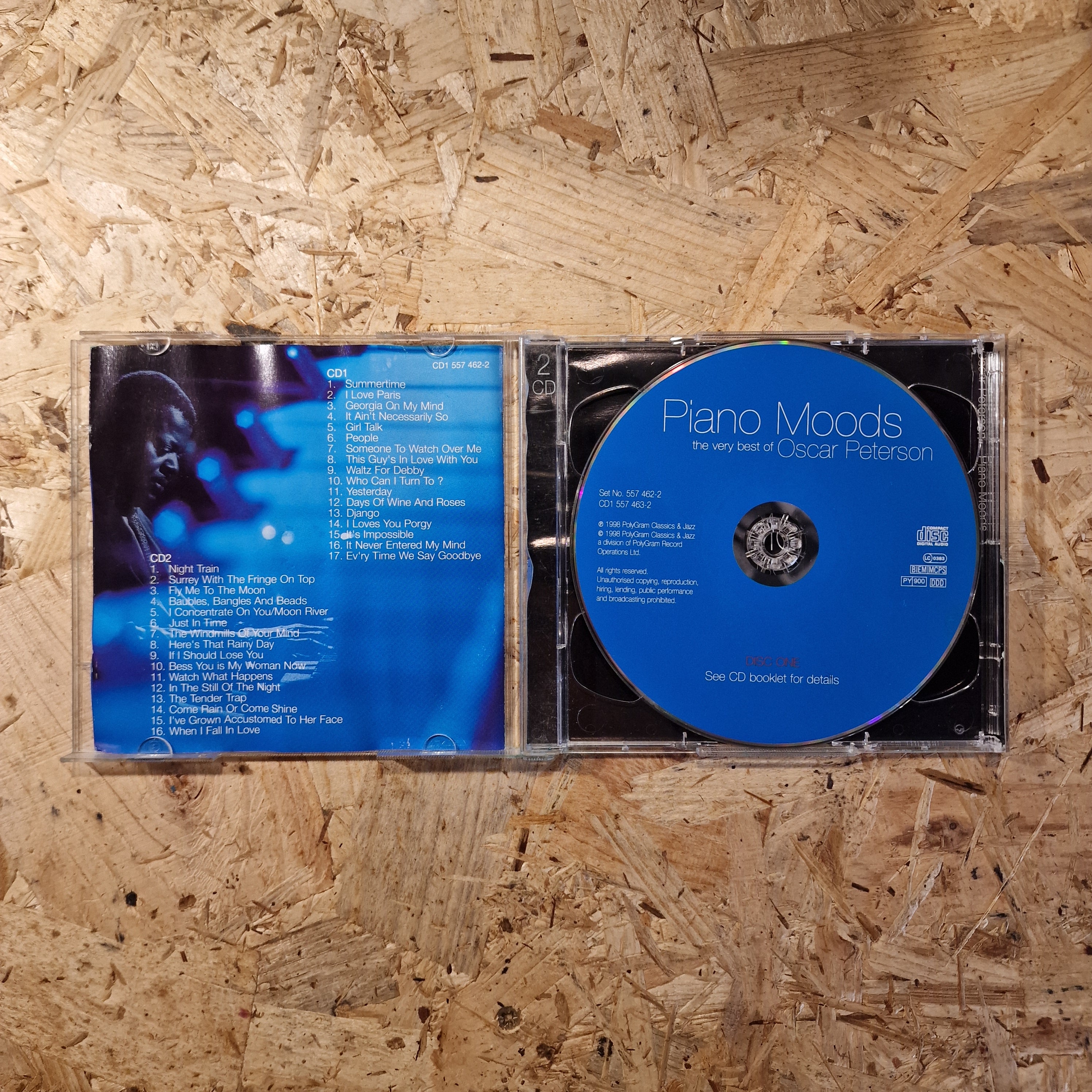 Oscar Peterson – Piano Moods - The Very Best Of Oscar Peterson