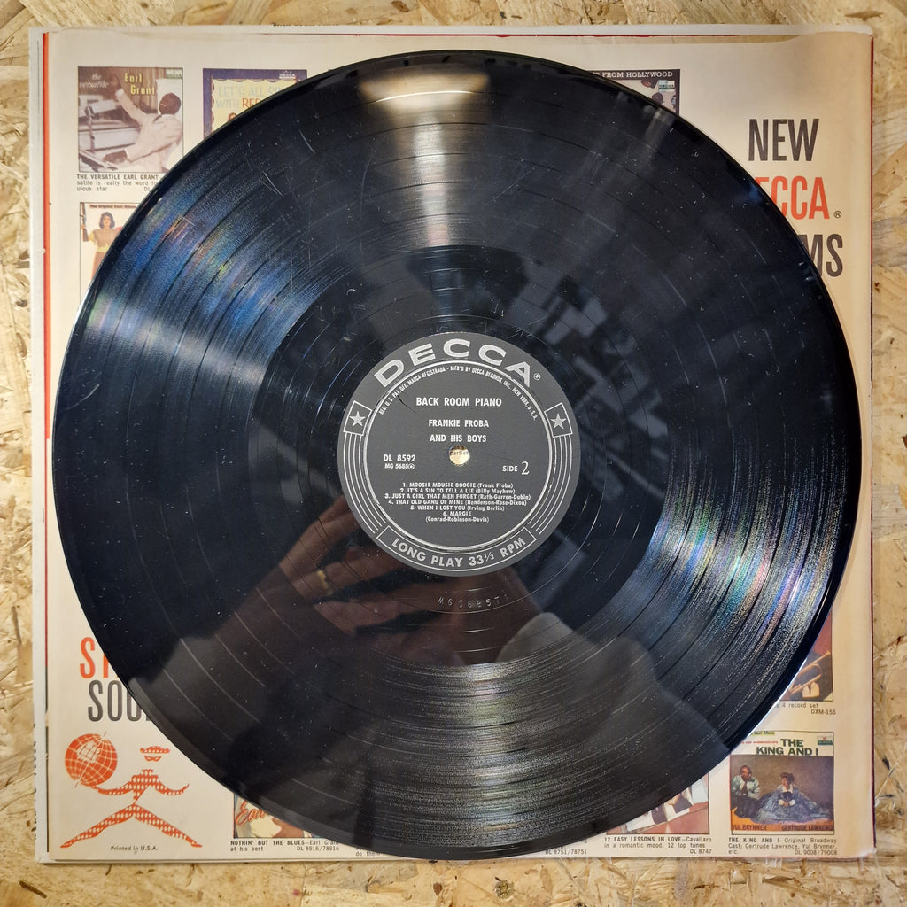 Frankie Froba And His Boys – Back Room Piano