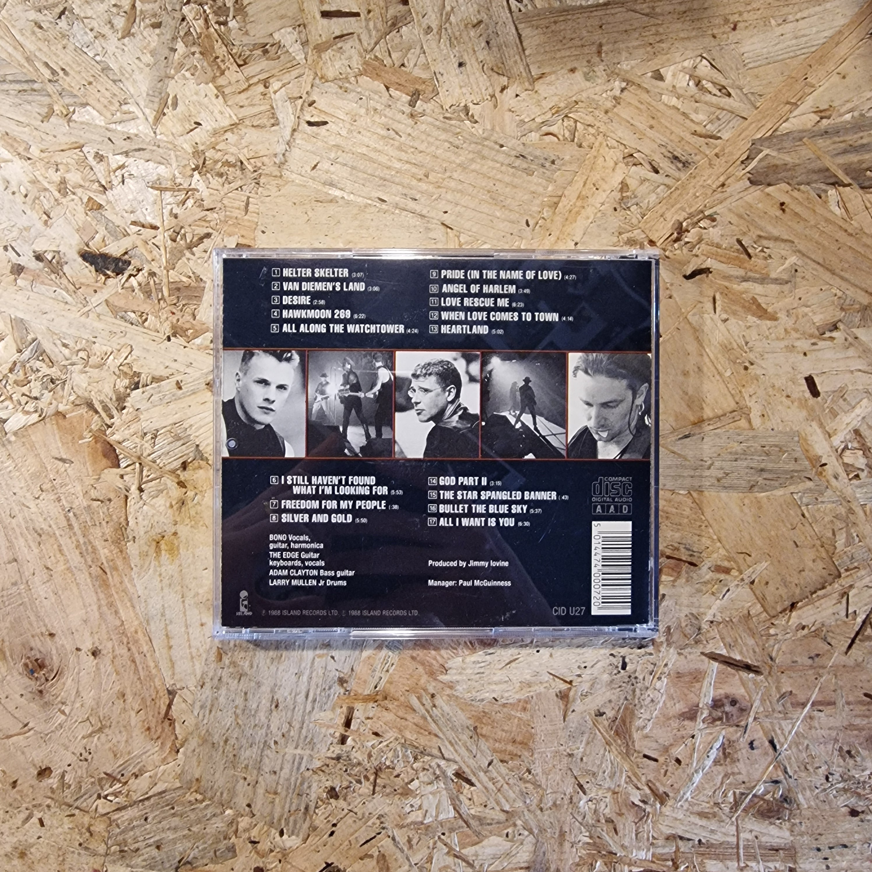 U2 – Rattle And Hum