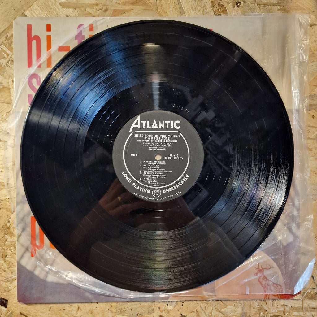 Ray Ventura And His Orchestra – Hi-Fi Sounds For Young Parisians (The Music Of Georges Brassens Played By Ray Ventura And His Orchestra)