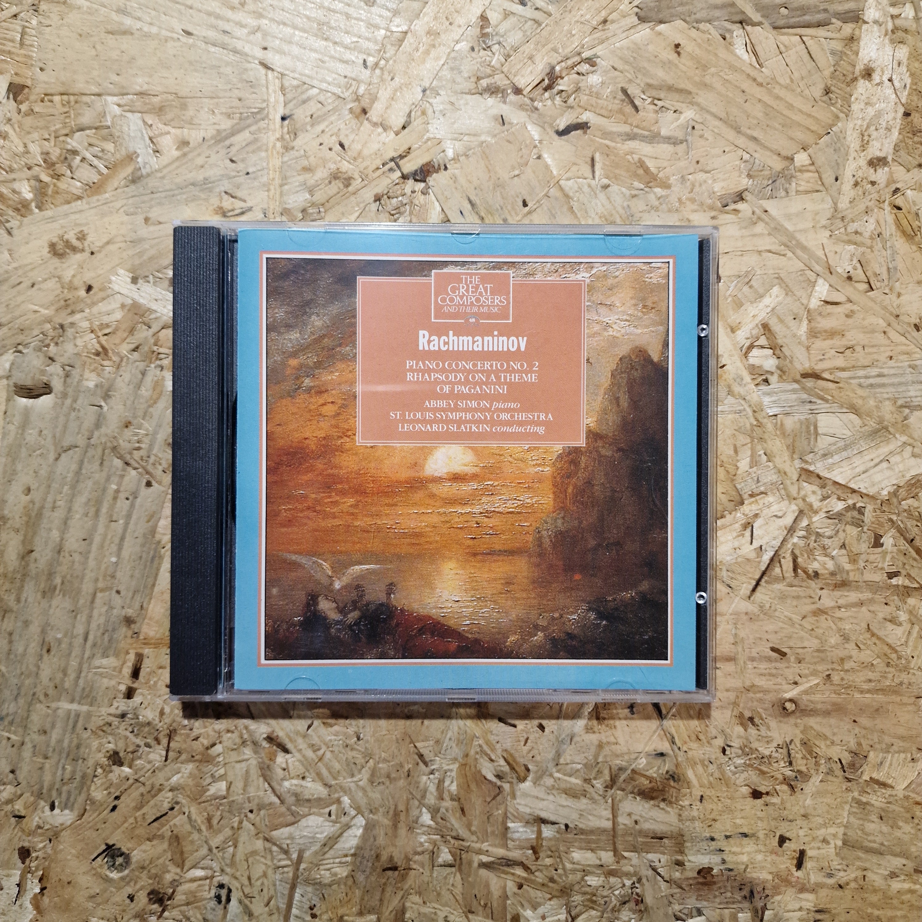 Rachmaninov - Abbey Simon, St. Louis Symphony Orchestra, Leonard Slatkin – Piano Concerto No. 2 / Rhapsody On A Theme Of Paganini