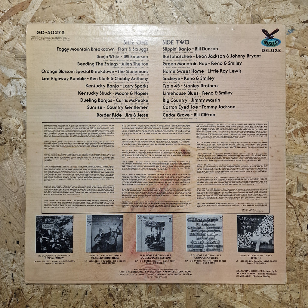 20 Bluegrass Originals: Instrumentals