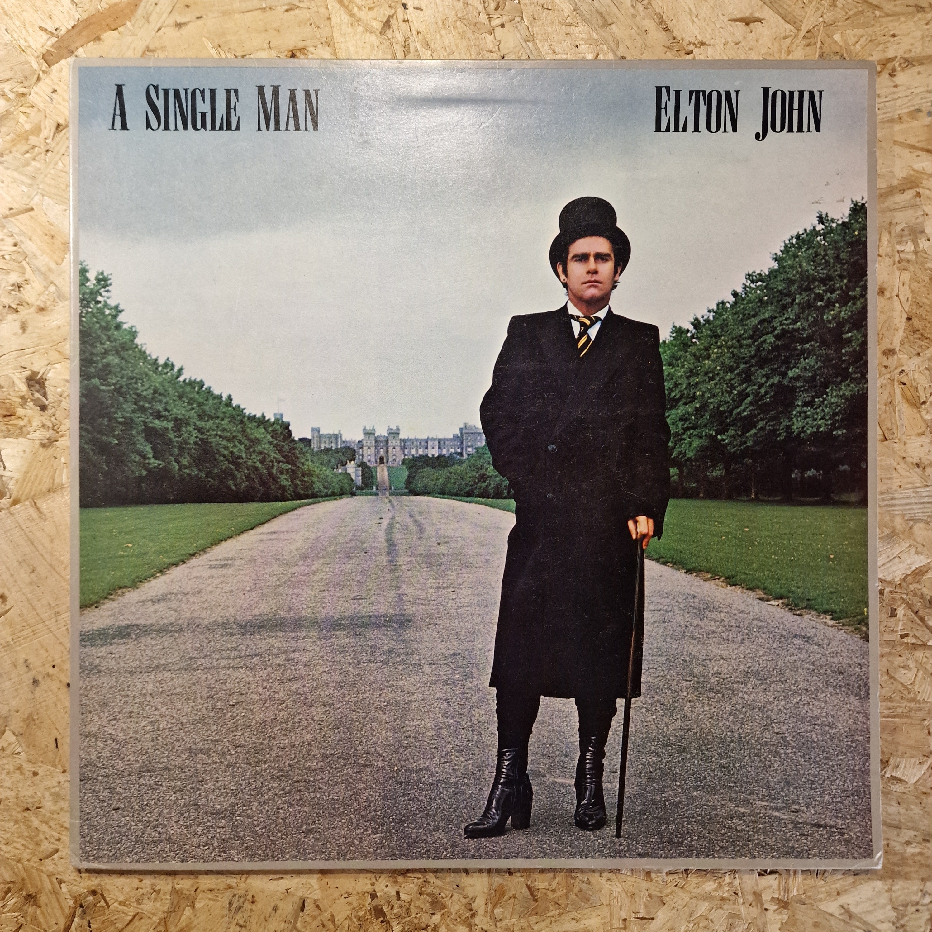 Elton John A Single Man Vinyl LP | 1978 Album Featuring Song For