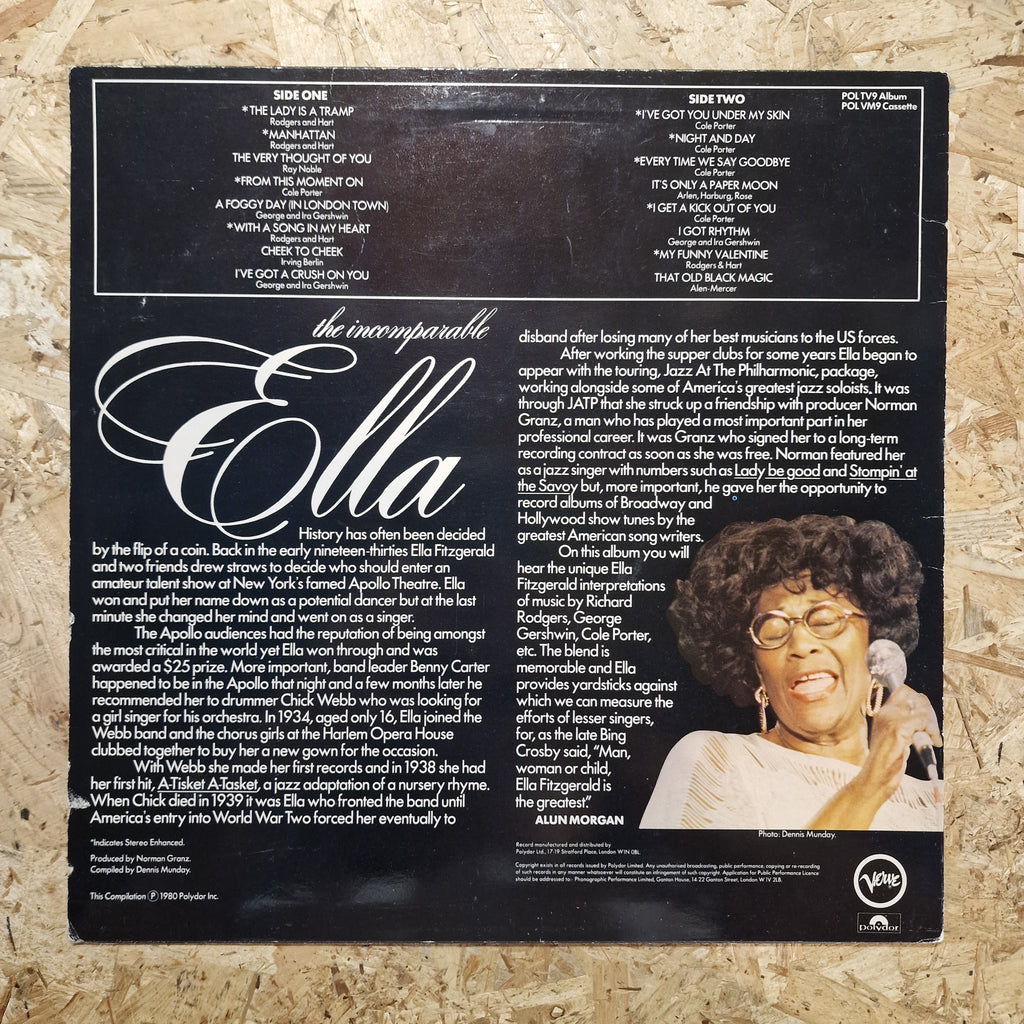 Ella Fitzgerald – The Incomparable Ella
