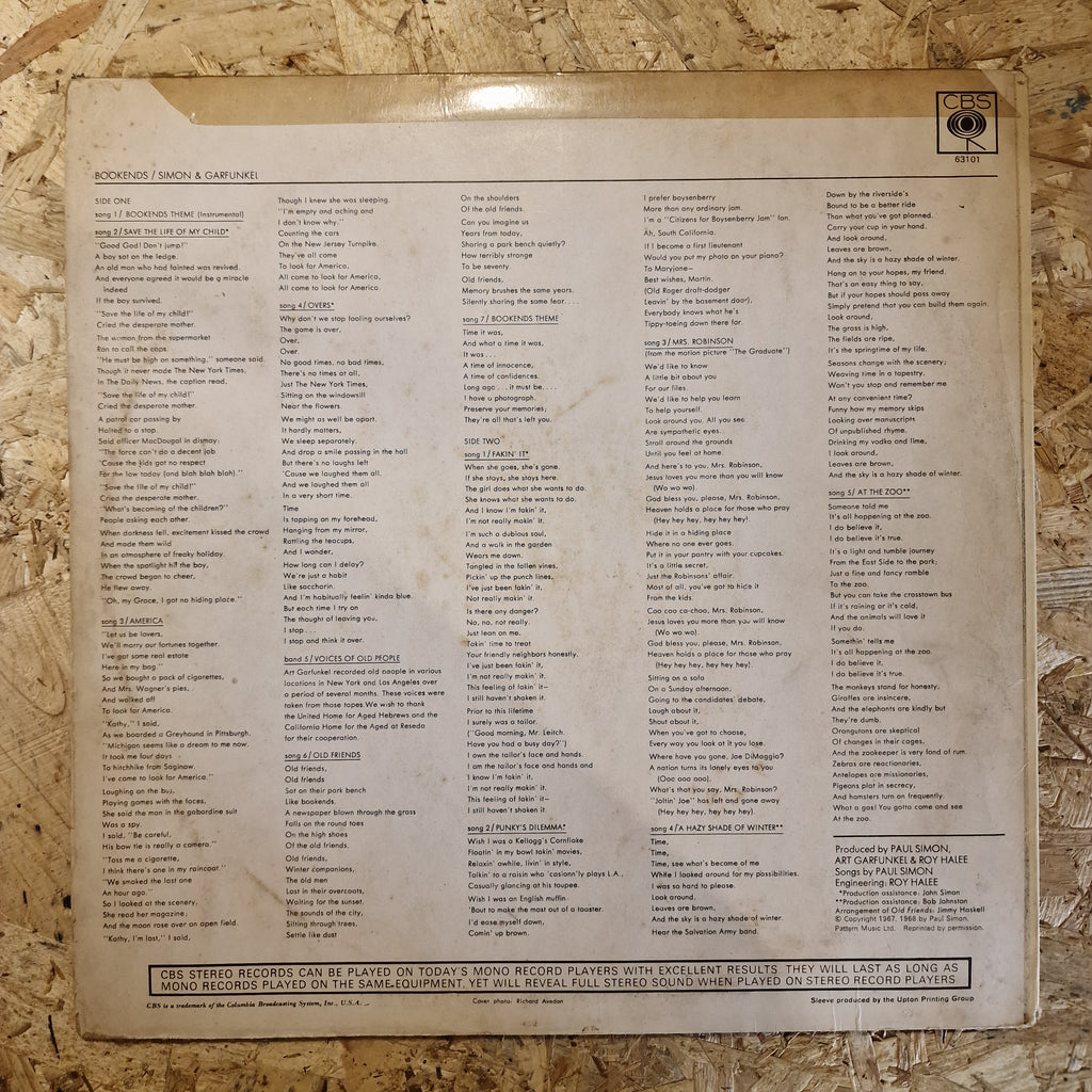Simon & Garfunkel – Bookends