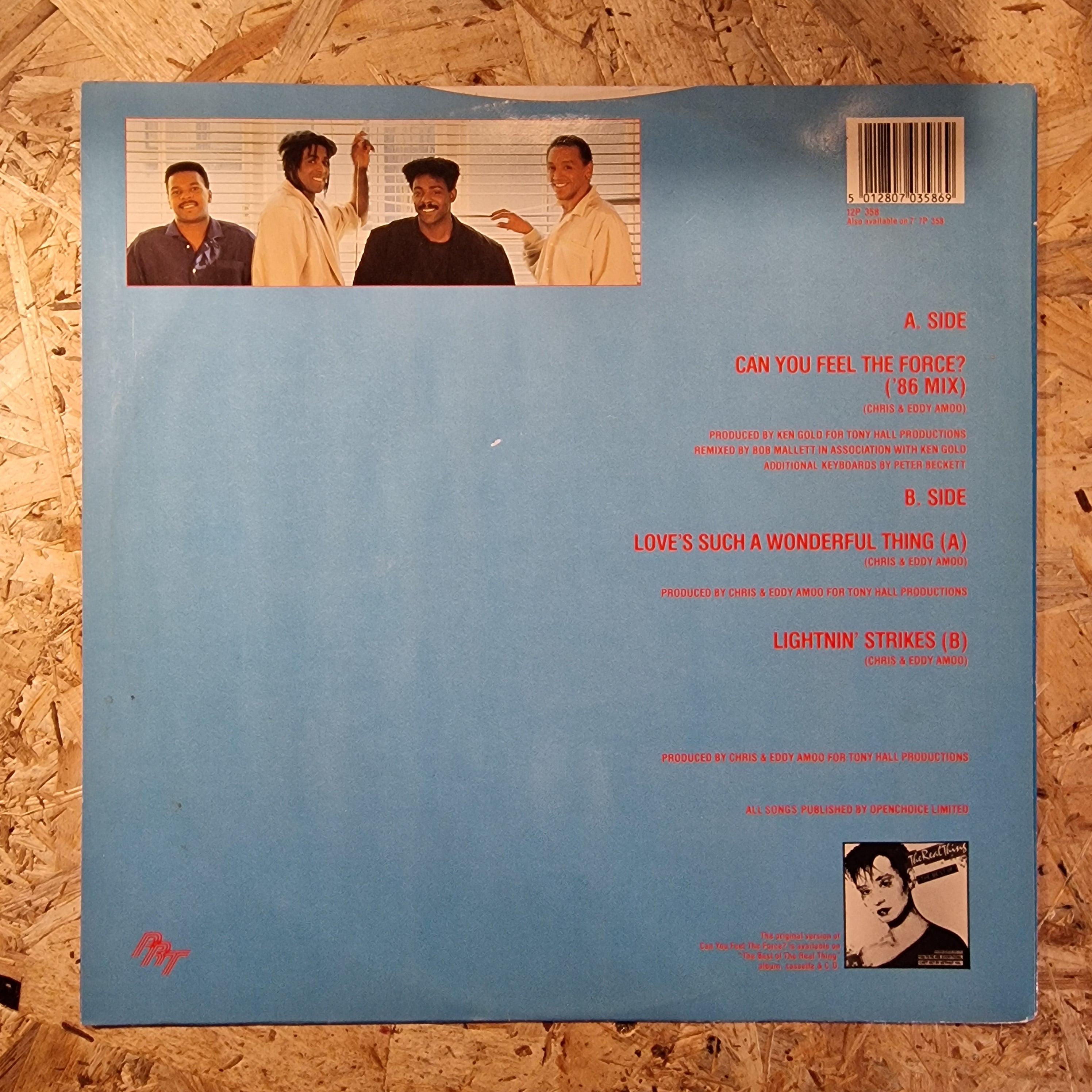 The Real Thing – Can You Feel The Force ('86 Mix)