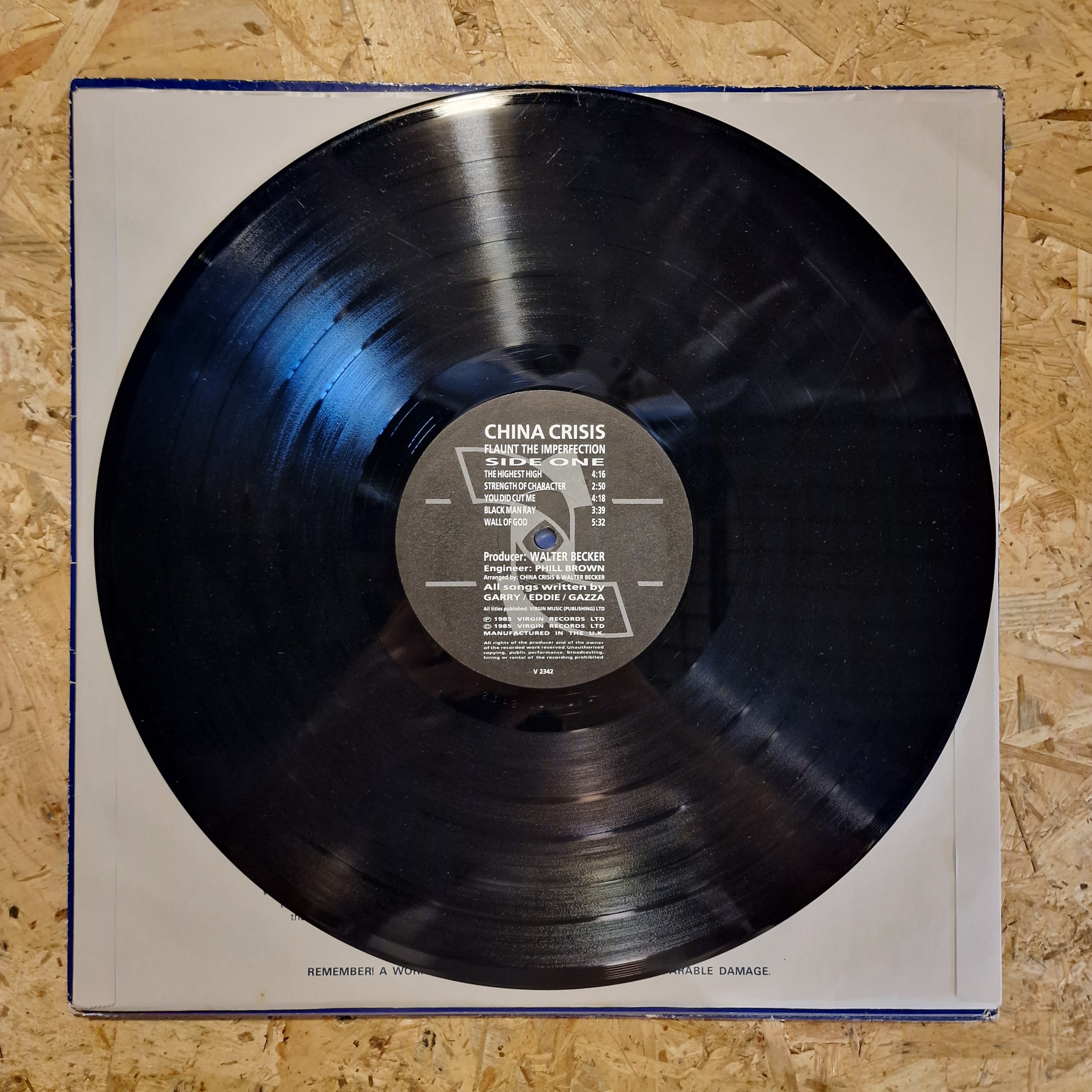China Crisis – Flaunt The Imperfection