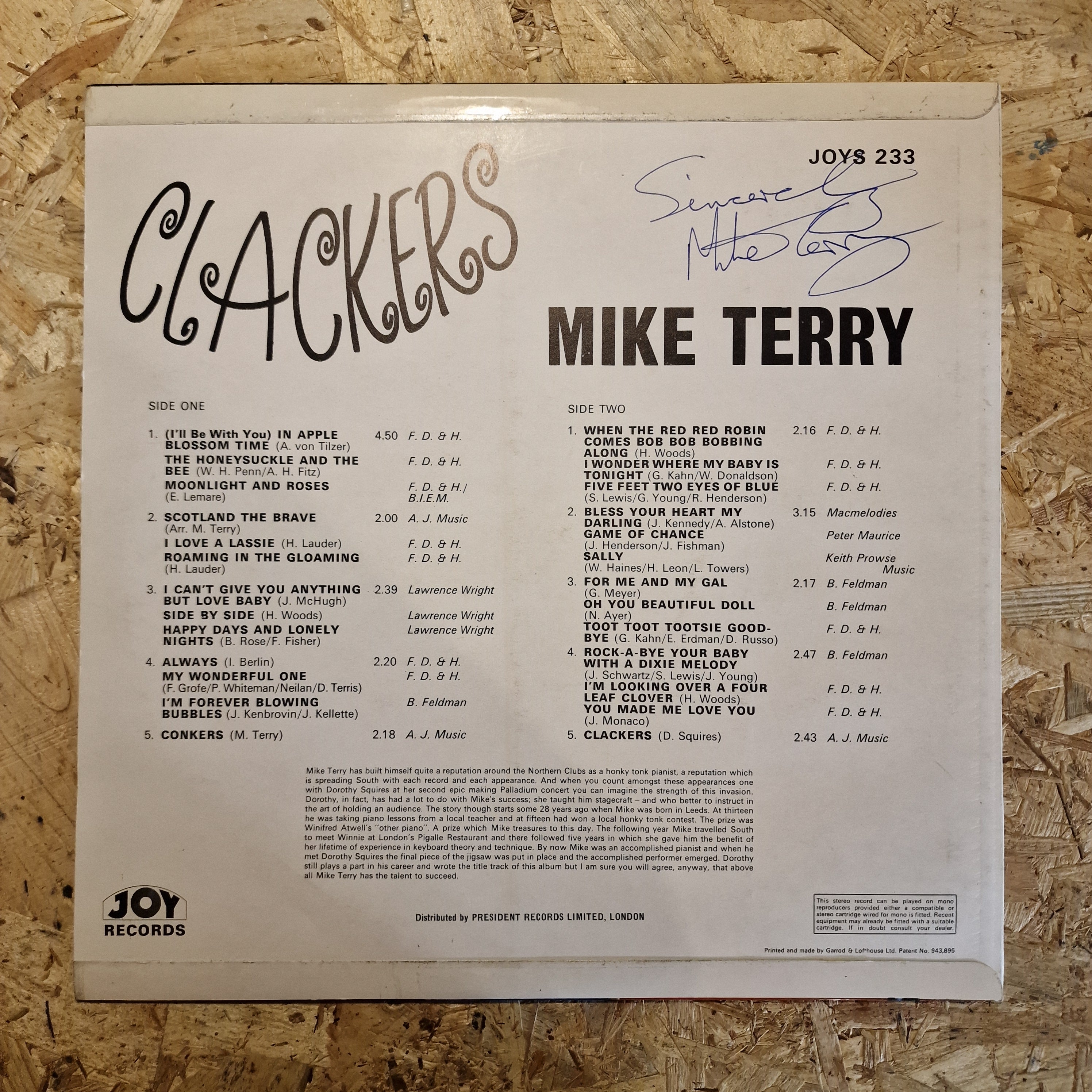 Mike Terry – Clackers