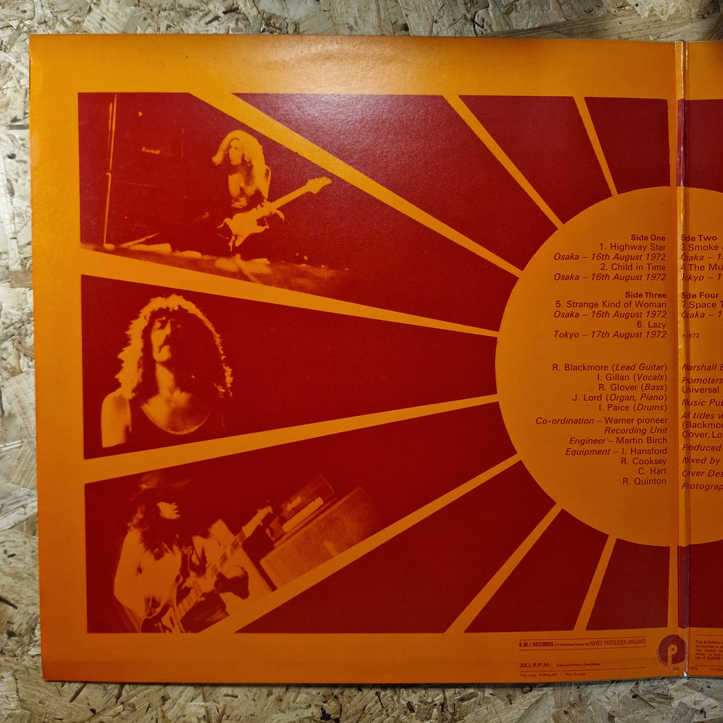 Deep Purple ‎– Made In Japan