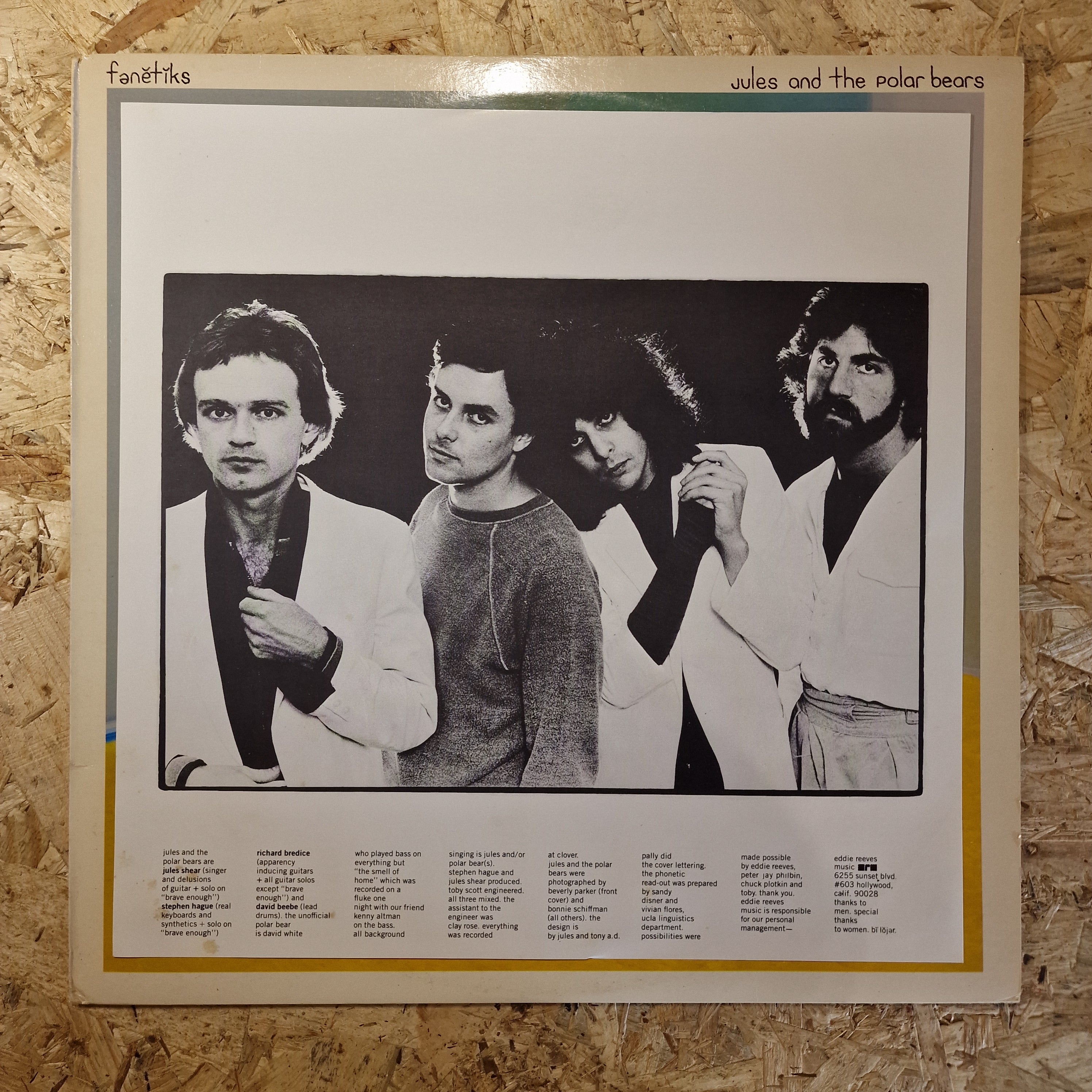 Jules And The Polar Bears – fǝnĕtĭks (Phonetics)