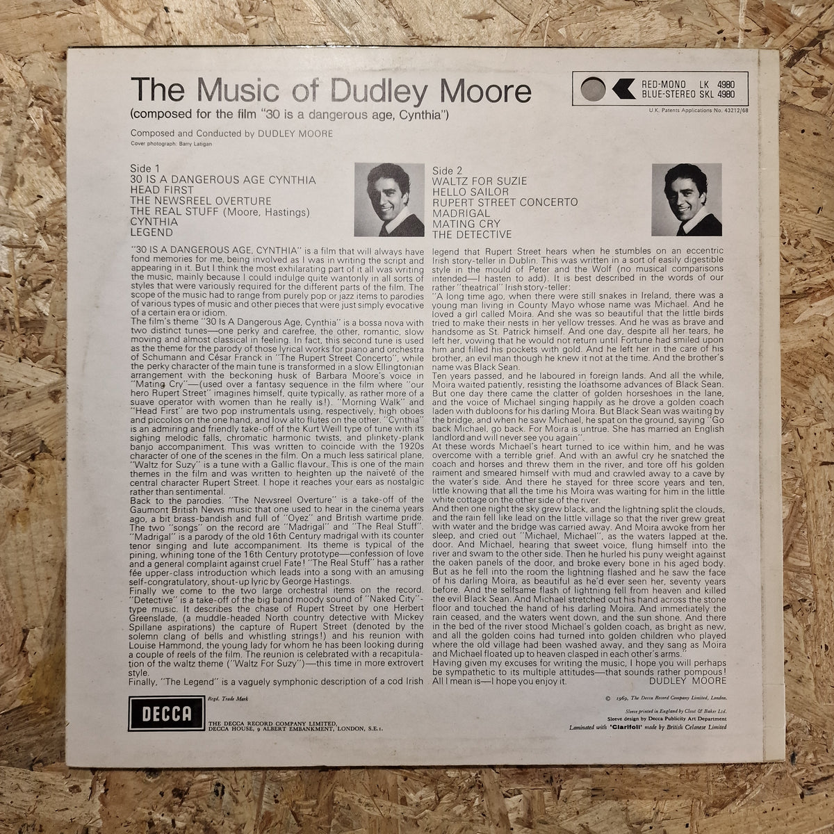 Dudley Moore – The Music Of Dudley Moore