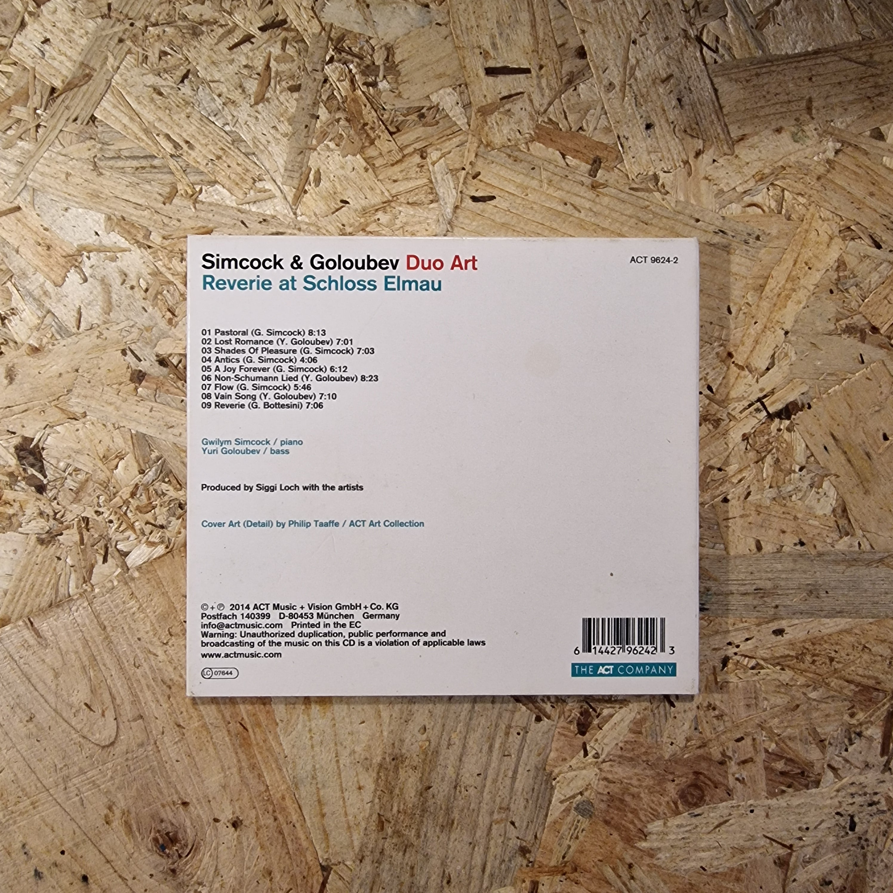 Gwilym Simcock & Yuri Goloubev – Reverie At Schloss Elmau