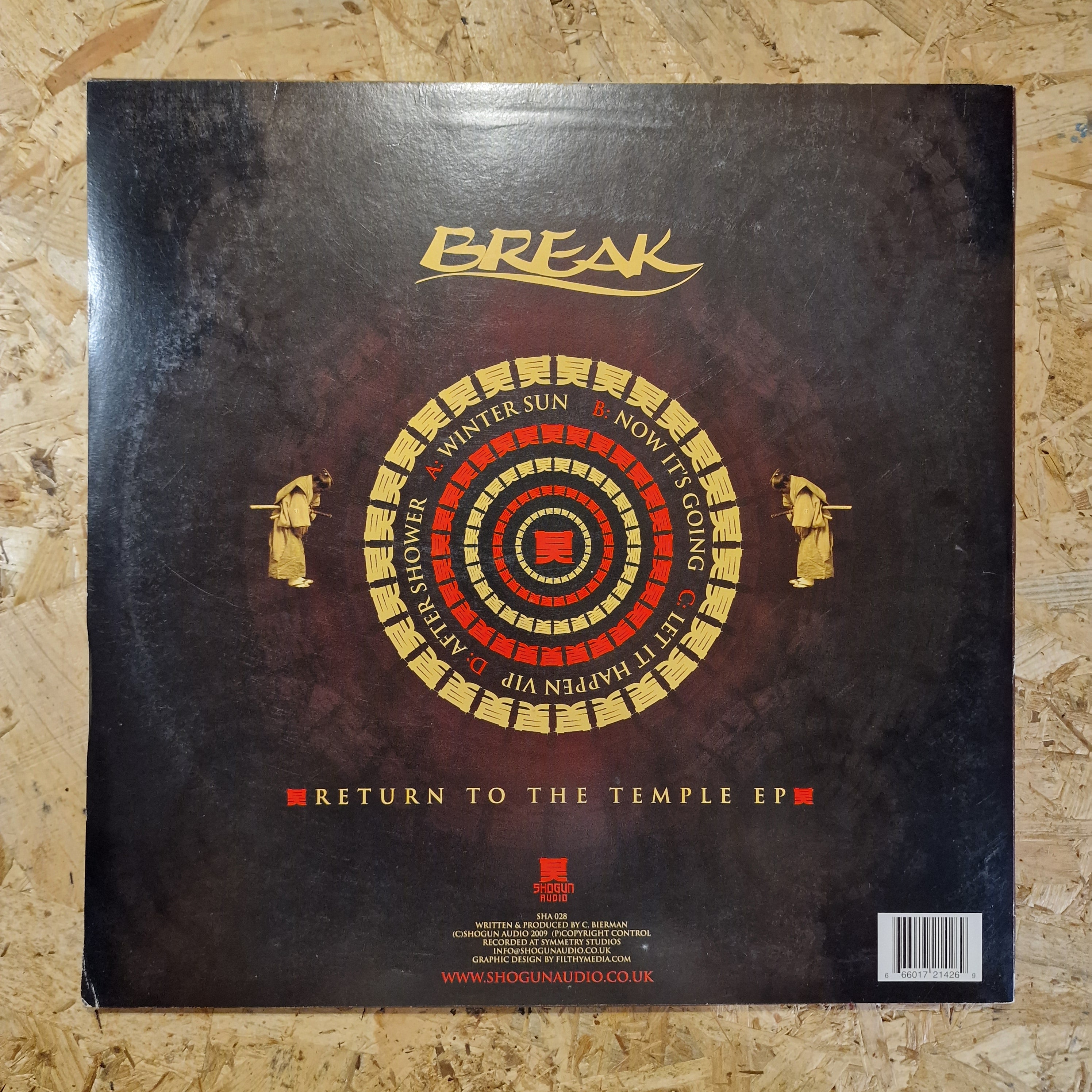 Break – Return To The Temple EP