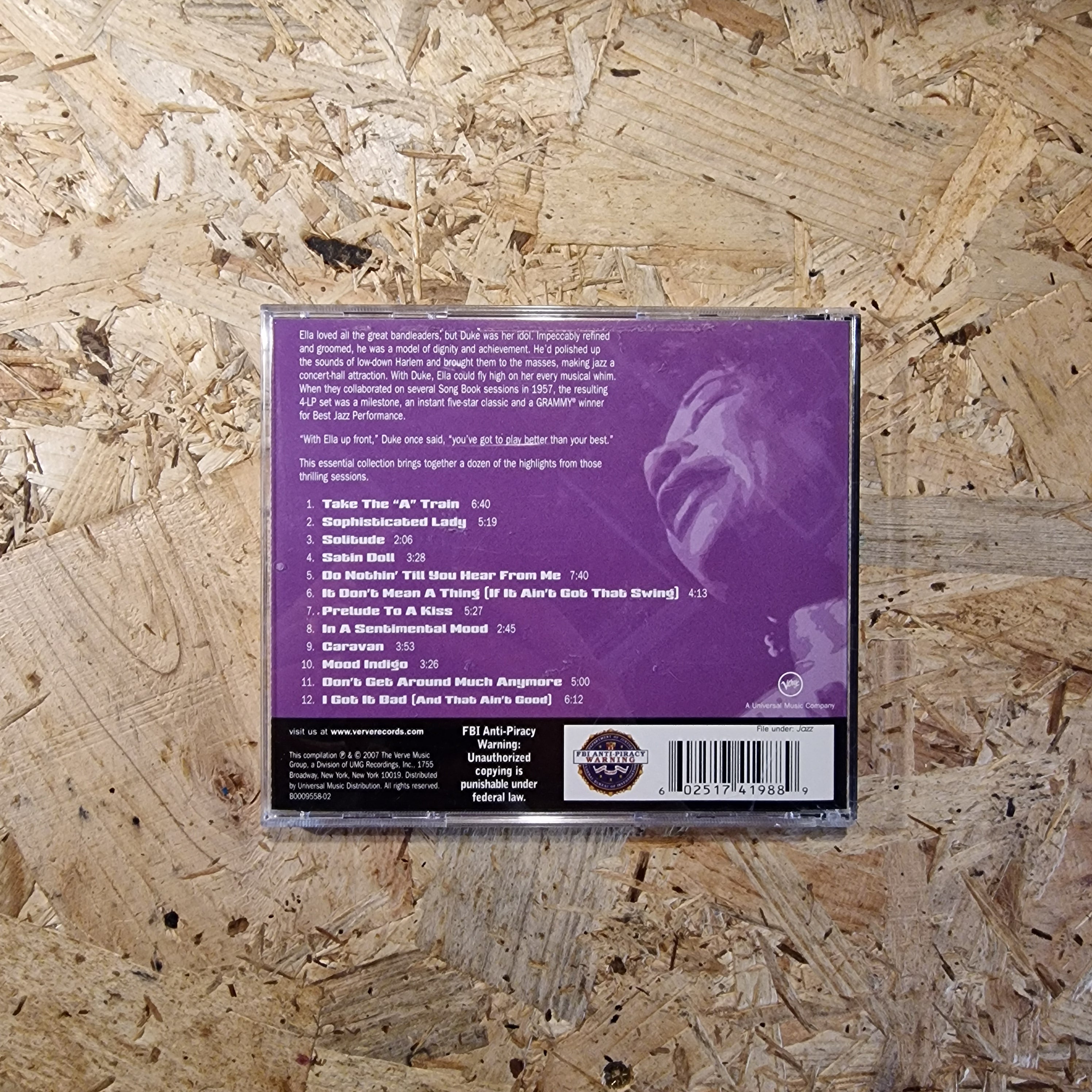Ella Fitzgerald – The Very Best Of The Duke Ellington Song Book