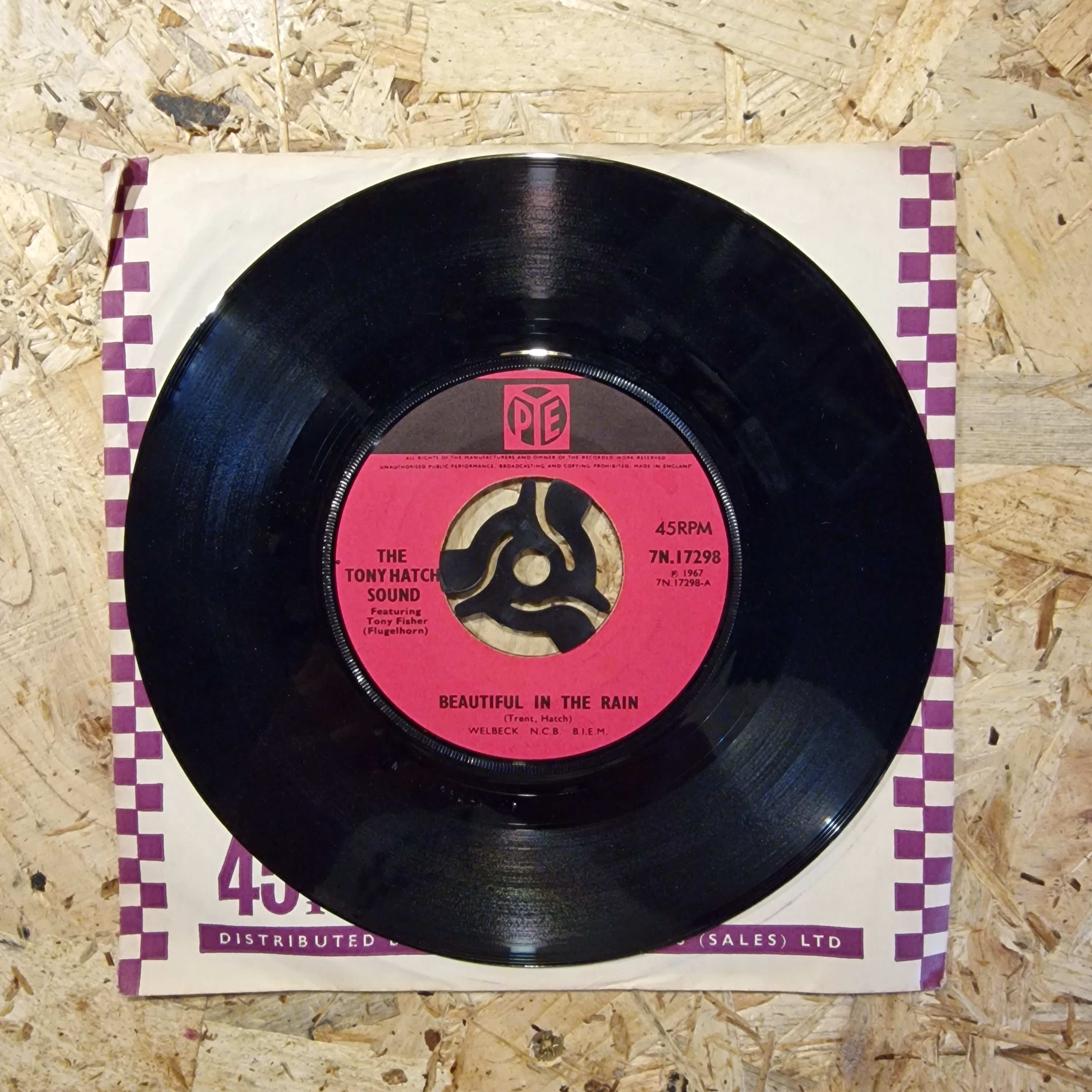The Tony Hatch Sound – Beautiful In The Rain 1967 UK Press