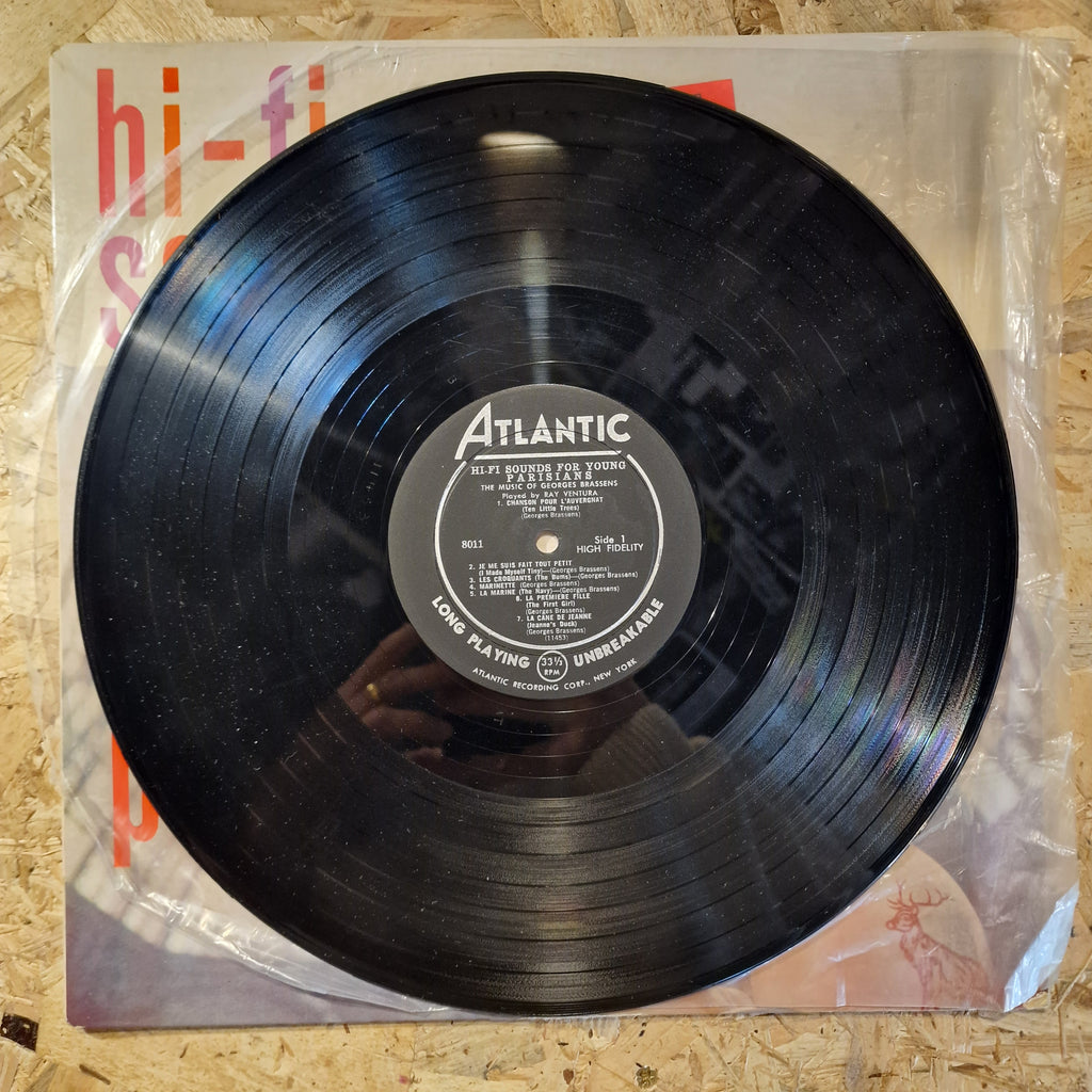 Ray Ventura And His Orchestra – Hi-Fi Sounds For Young Parisians (The Music Of Georges Brassens Played By Ray Ventura And His Orchestra)