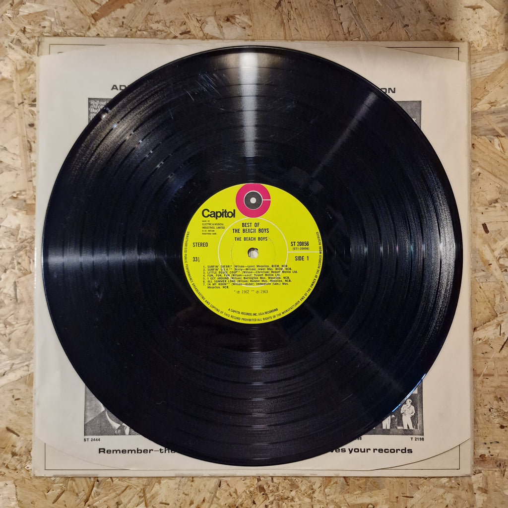The Beach Boys ‎– Best Of The Beach Boys 1966 UK Press