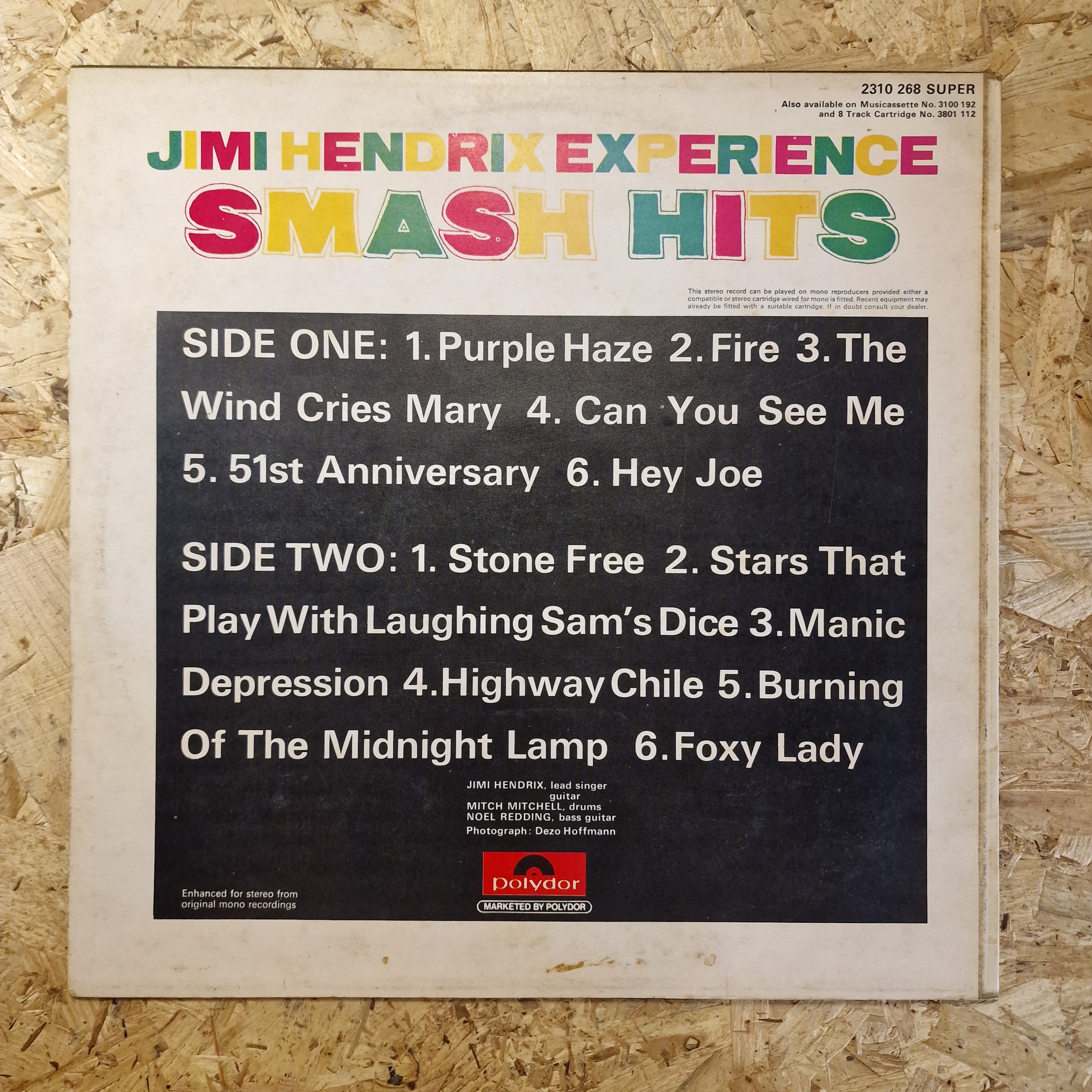Jimi Hendrix Experience – Smash Hits
