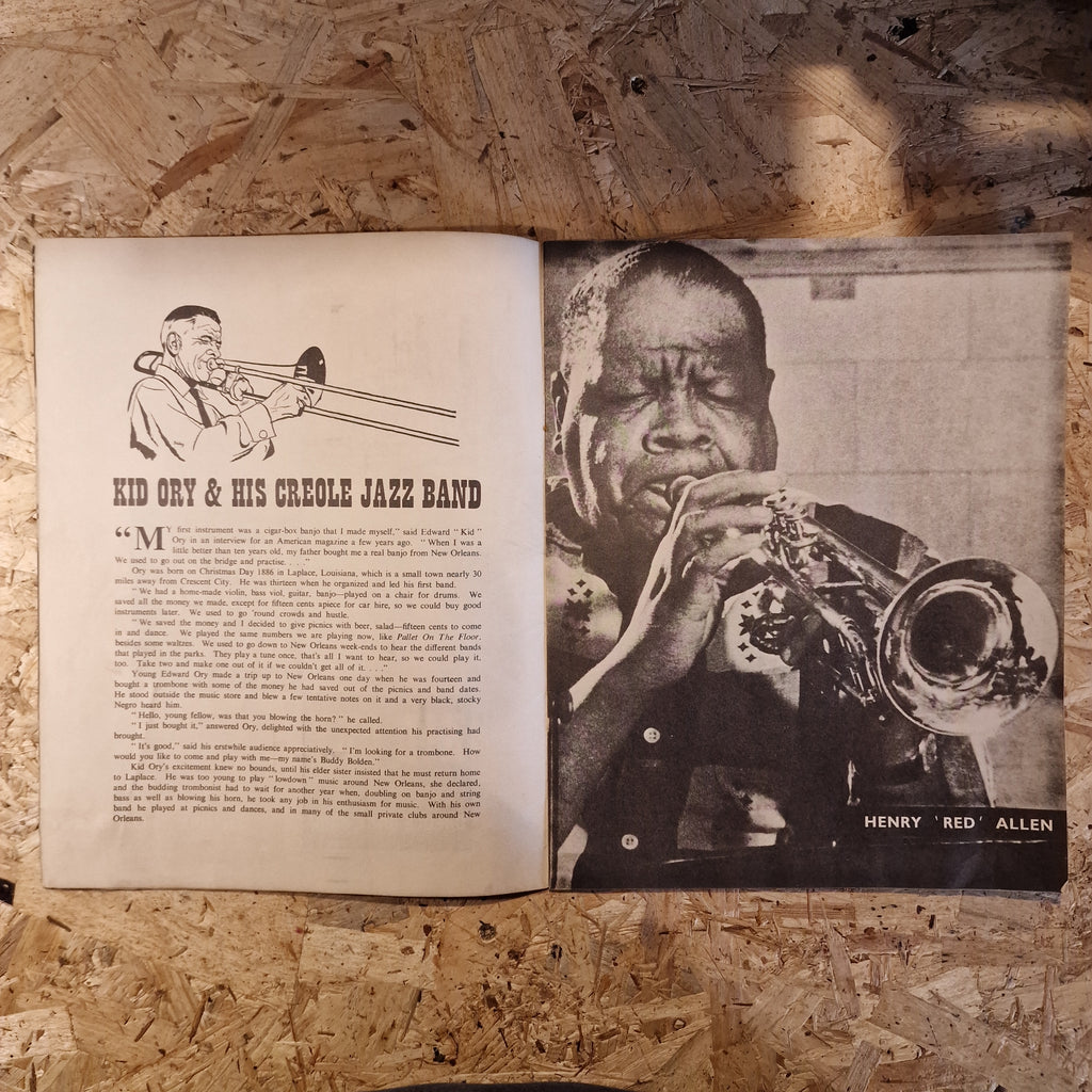 Kid Ory & His Creole Jazz Band - Souvenir Programme (c.1950s)