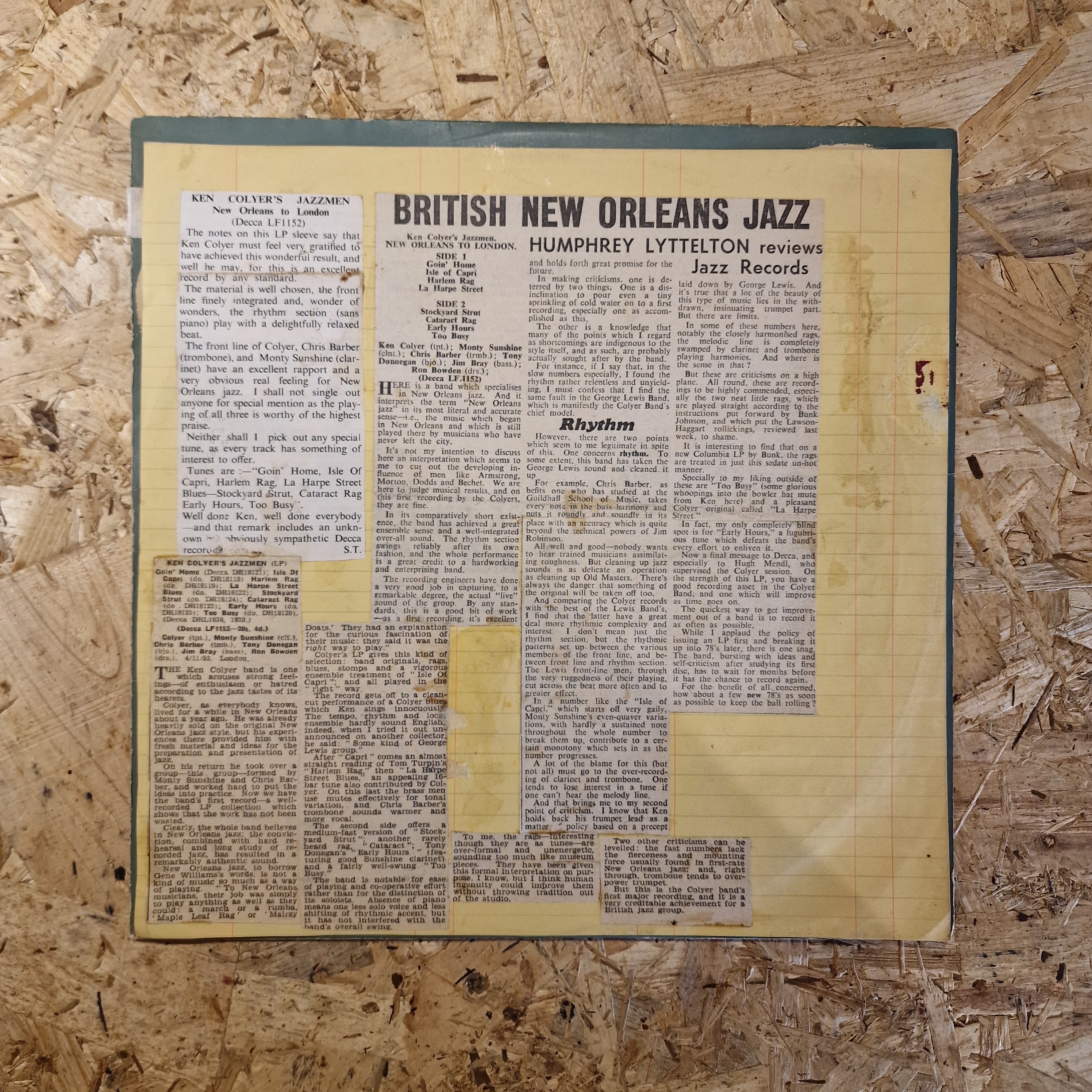 Ken Colyer's Jazzmen – New Orleans To London