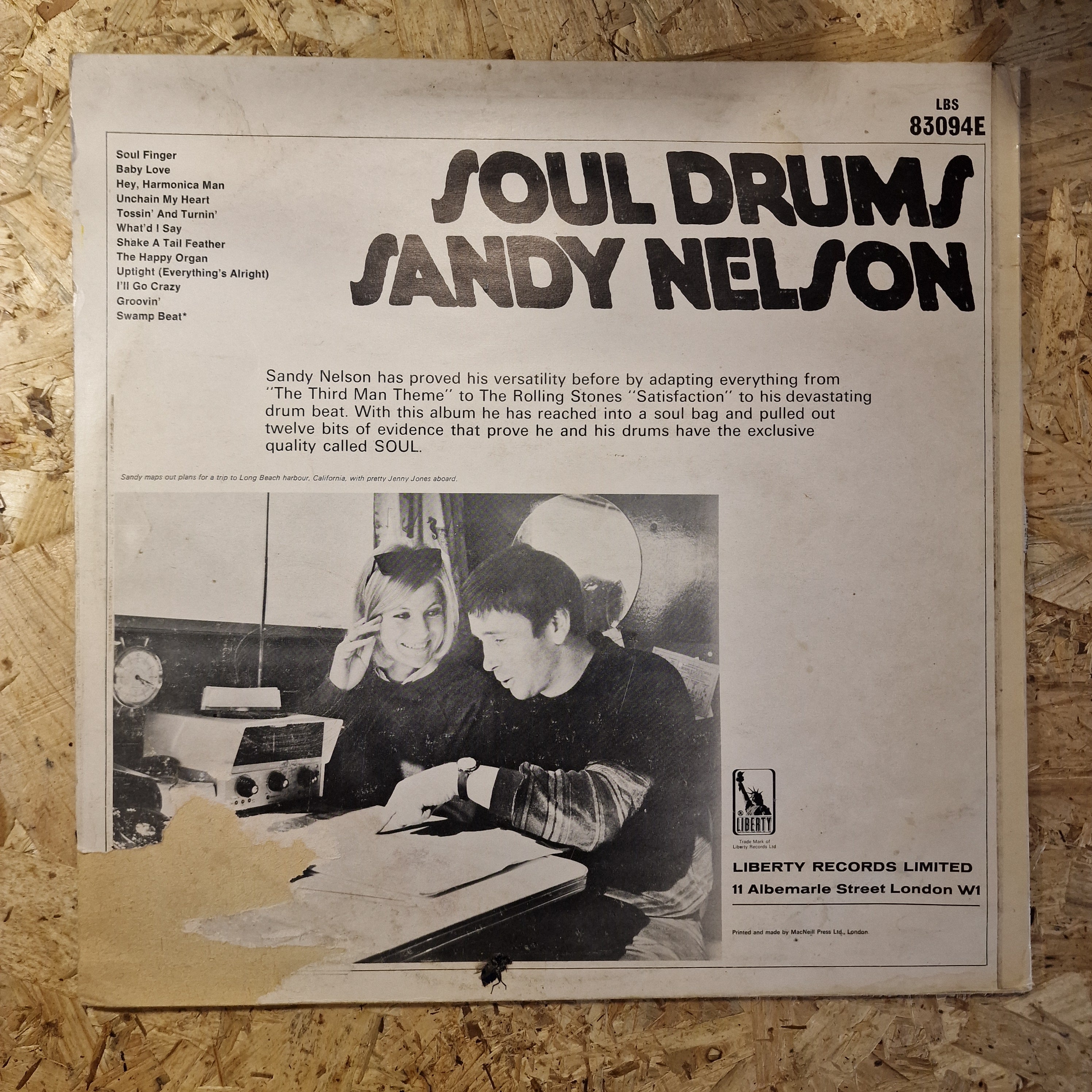 Sandy Nelson – Soul Drums
