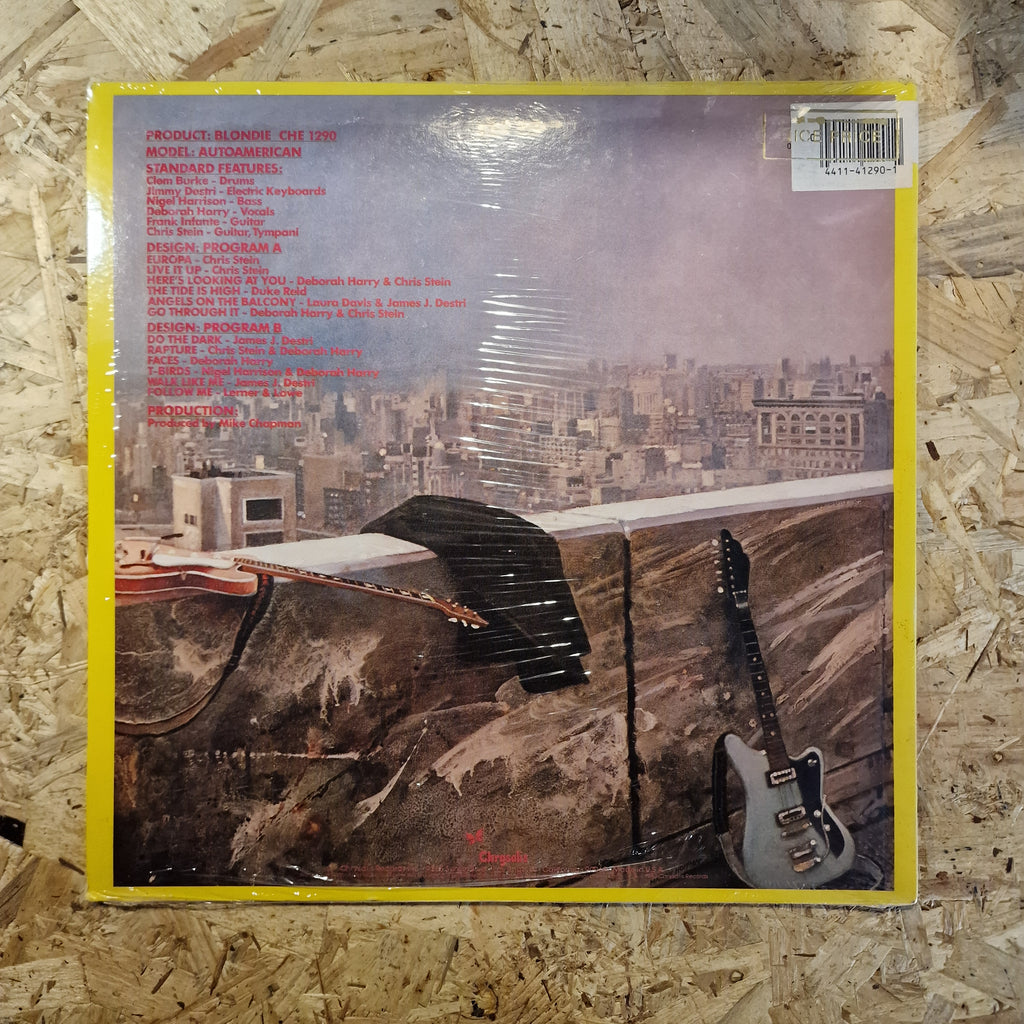 Blondie ‎– AutoAmerican 1980 US Press