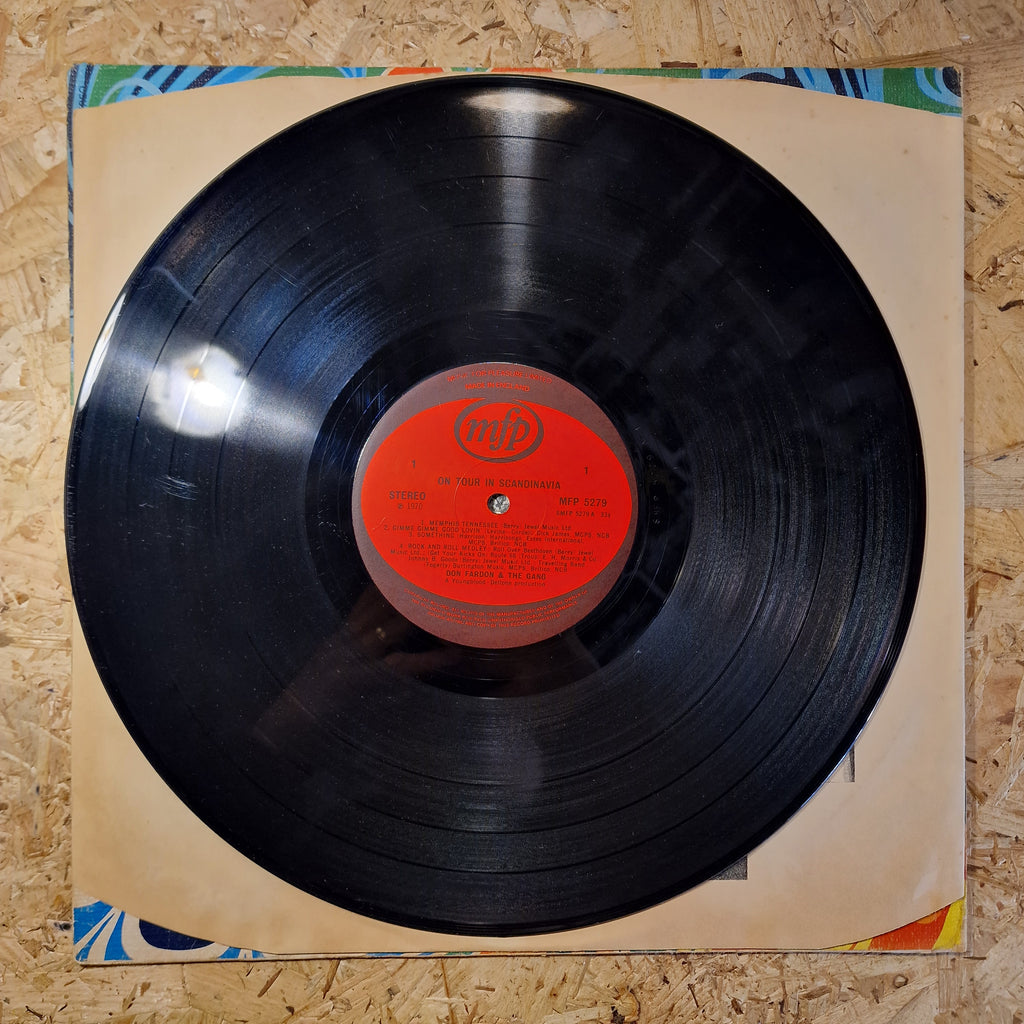Don Fardon – On Tour In Scandinavia 1972 UK Press