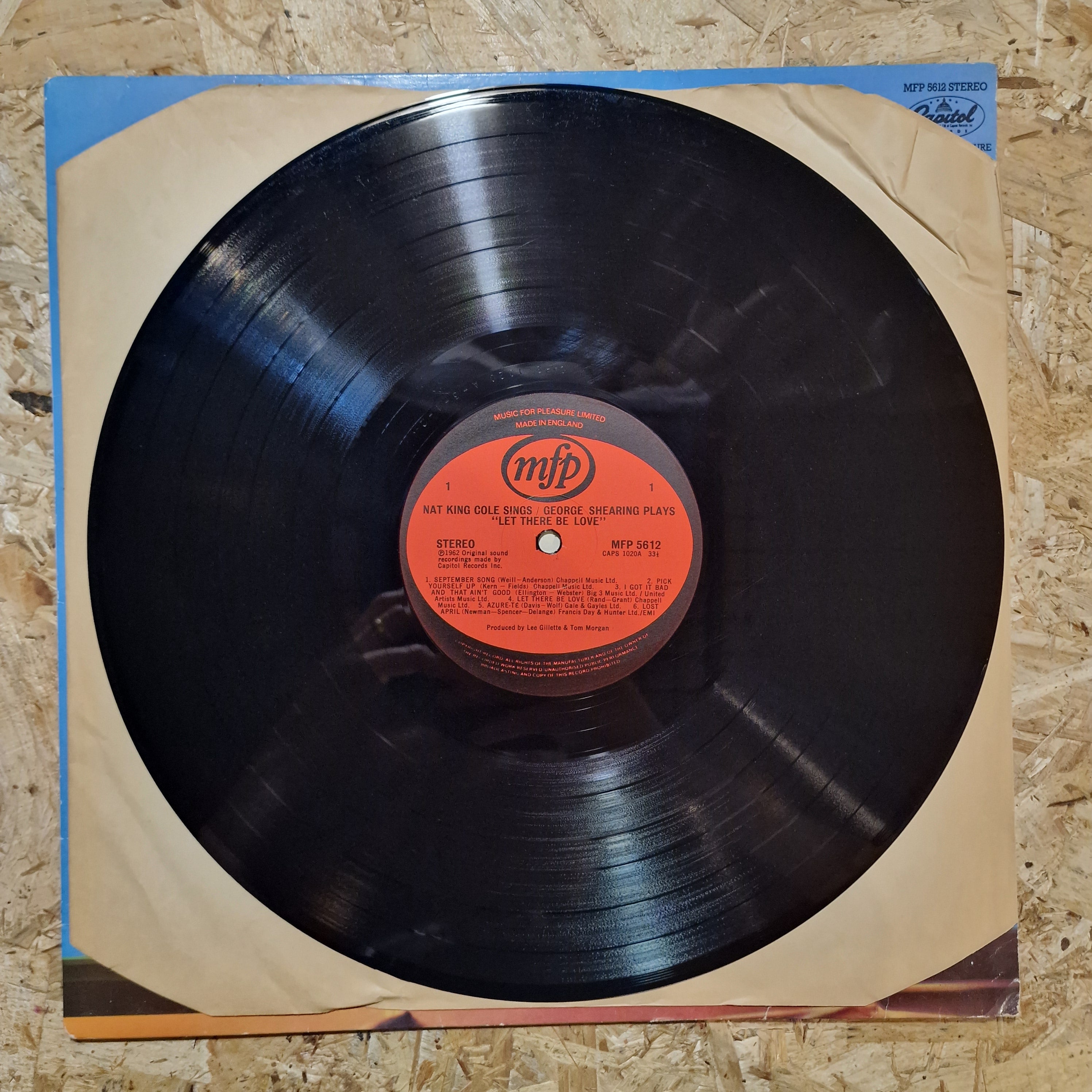 Nat King Cole & George Shearing – Nat King Cole Sings / George Shearing Plays Let There Be Love