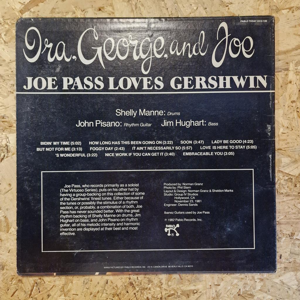 Joe Pass – Ira, George And Joe - Joe Pass Loves Gershwin