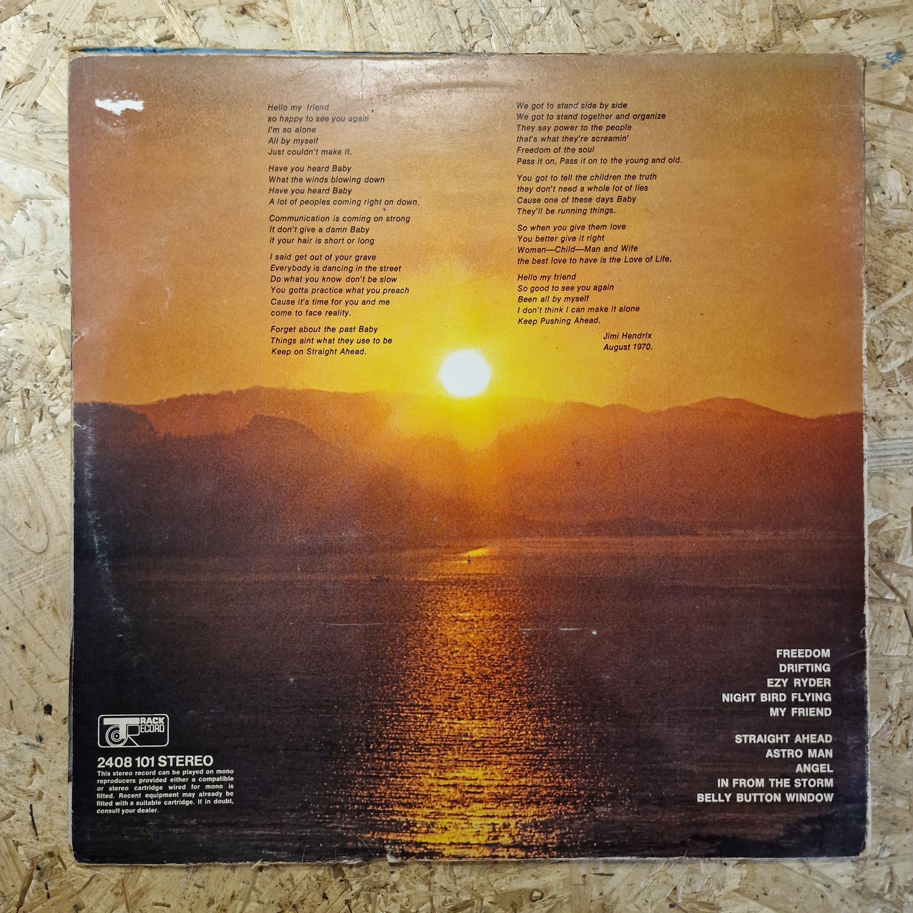 Jimi Hendrix – The Cry Of Love