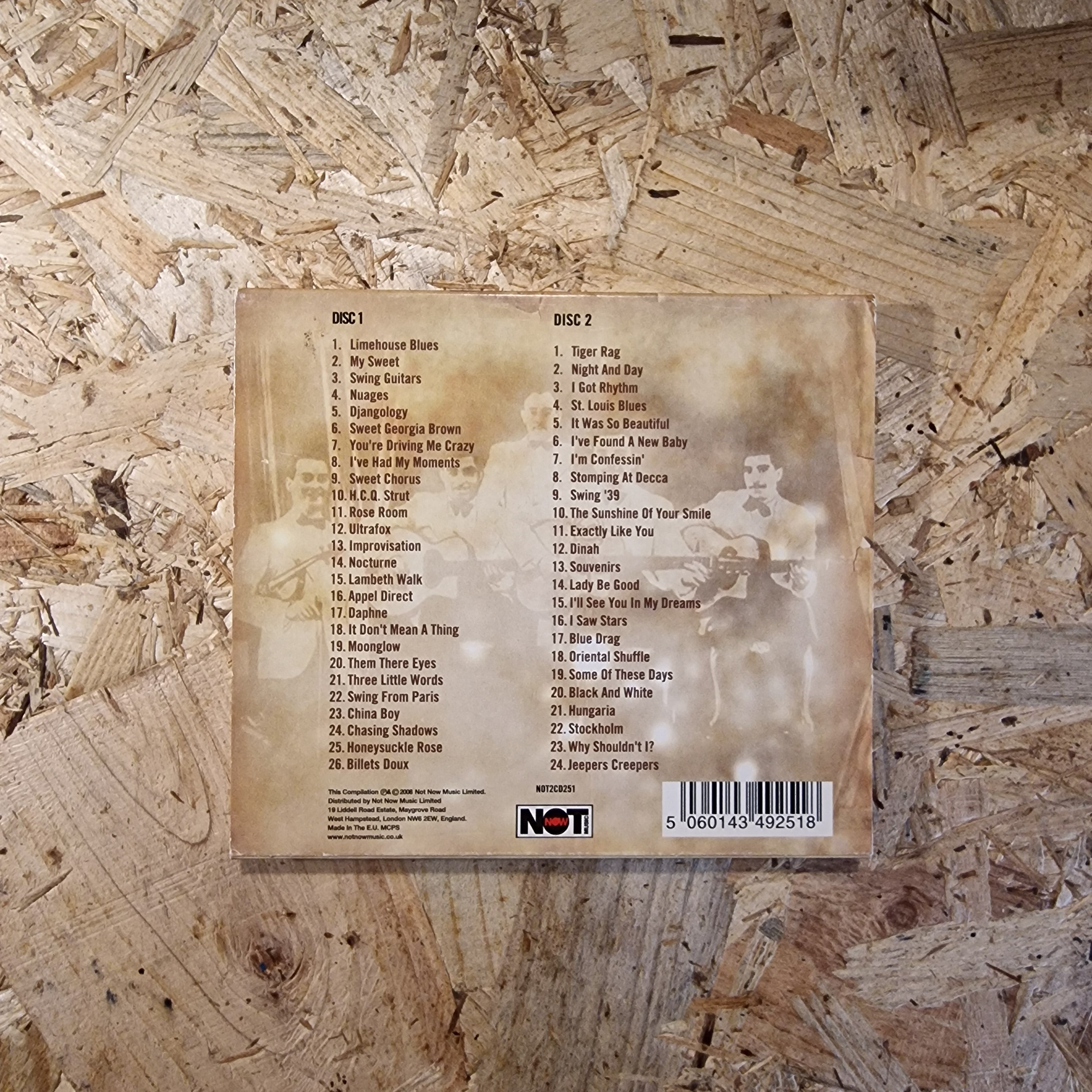 Django Reinhardt & Stephane Grappelli With The Quintet Of The Hot Club Of France – The Ultimate Collection