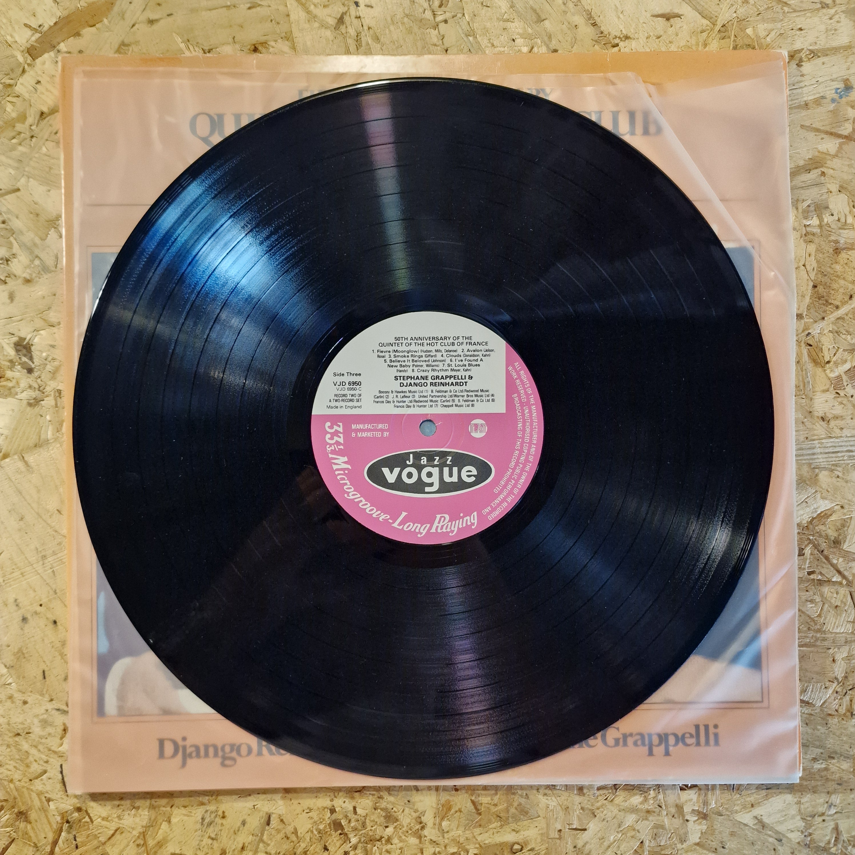 Quintet Of The Hot Club Of France, Django Reinhart, Stéphane Grappelli – Fiftieth Anniversary