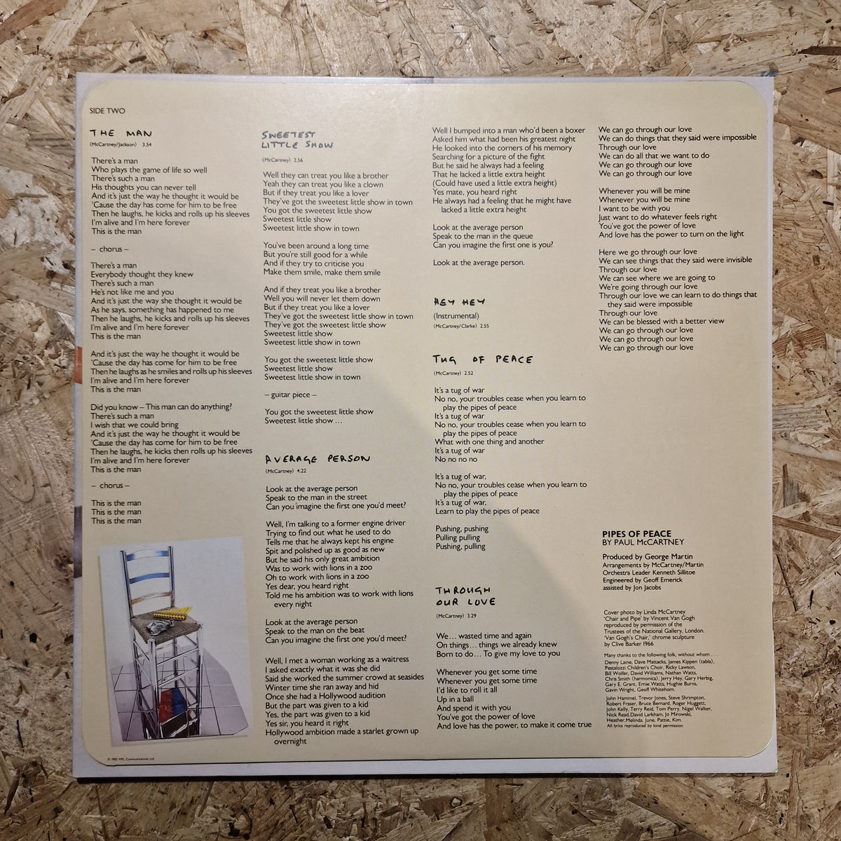Paul McCartney – Pipes Of Peace