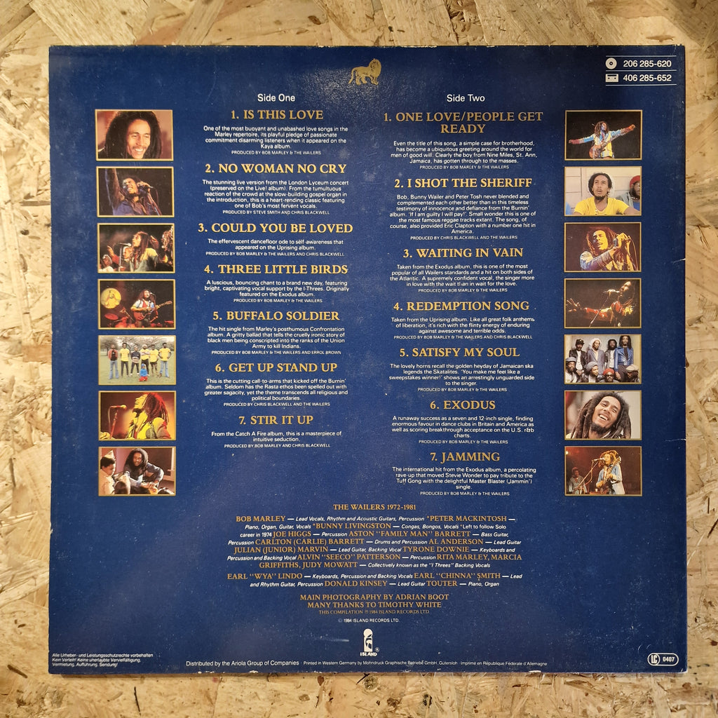 Bob Marley And The Wailers – Legend (The Best Of Bob Marley And The Wailers)