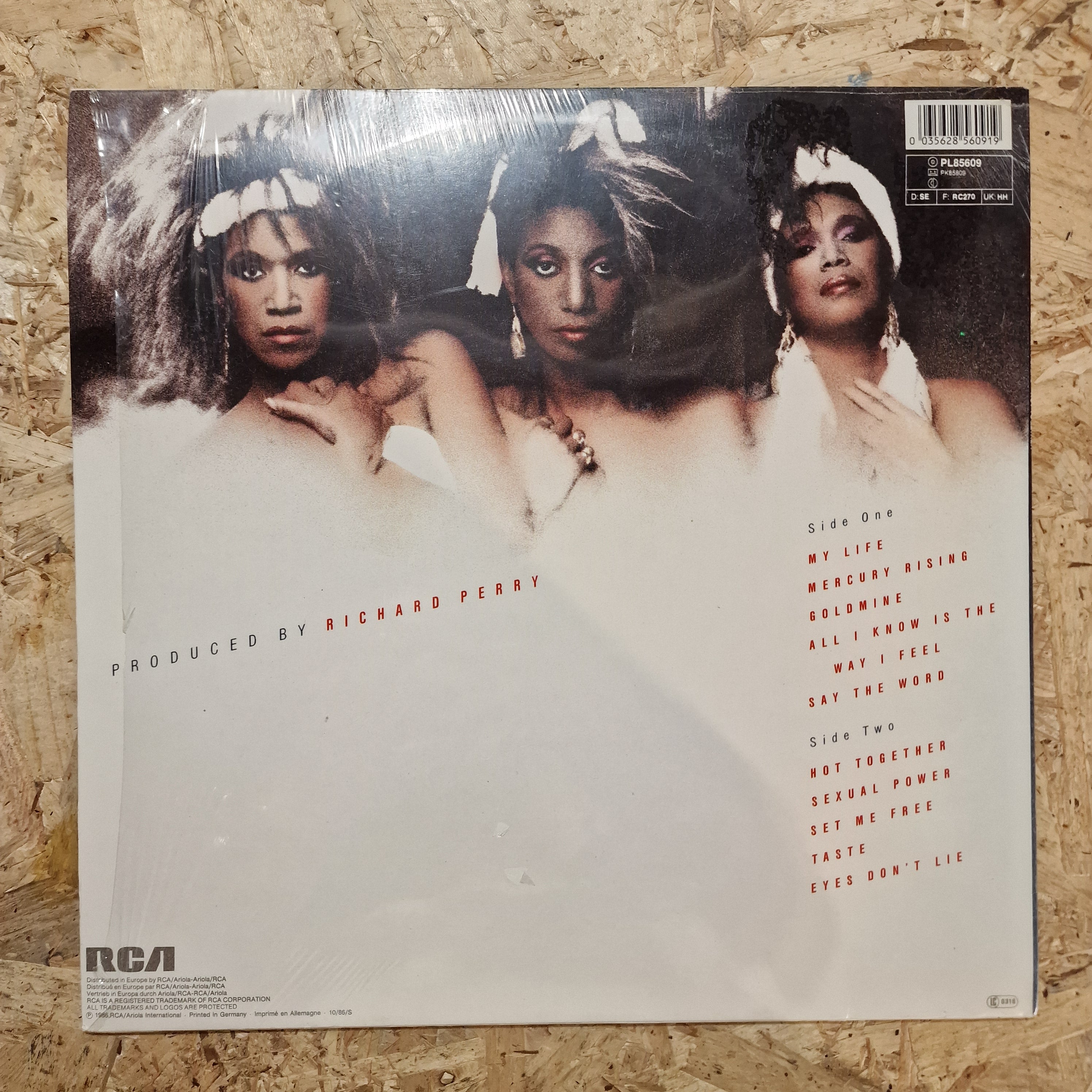 Pointer Sisters ‎– Hot Together