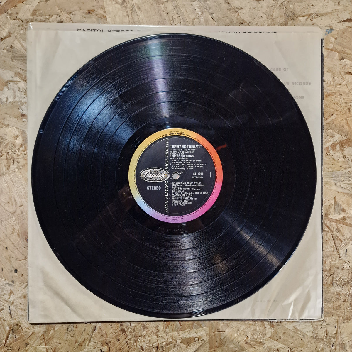 Peggy Lee / George Shearing – Beauty And The Beat!