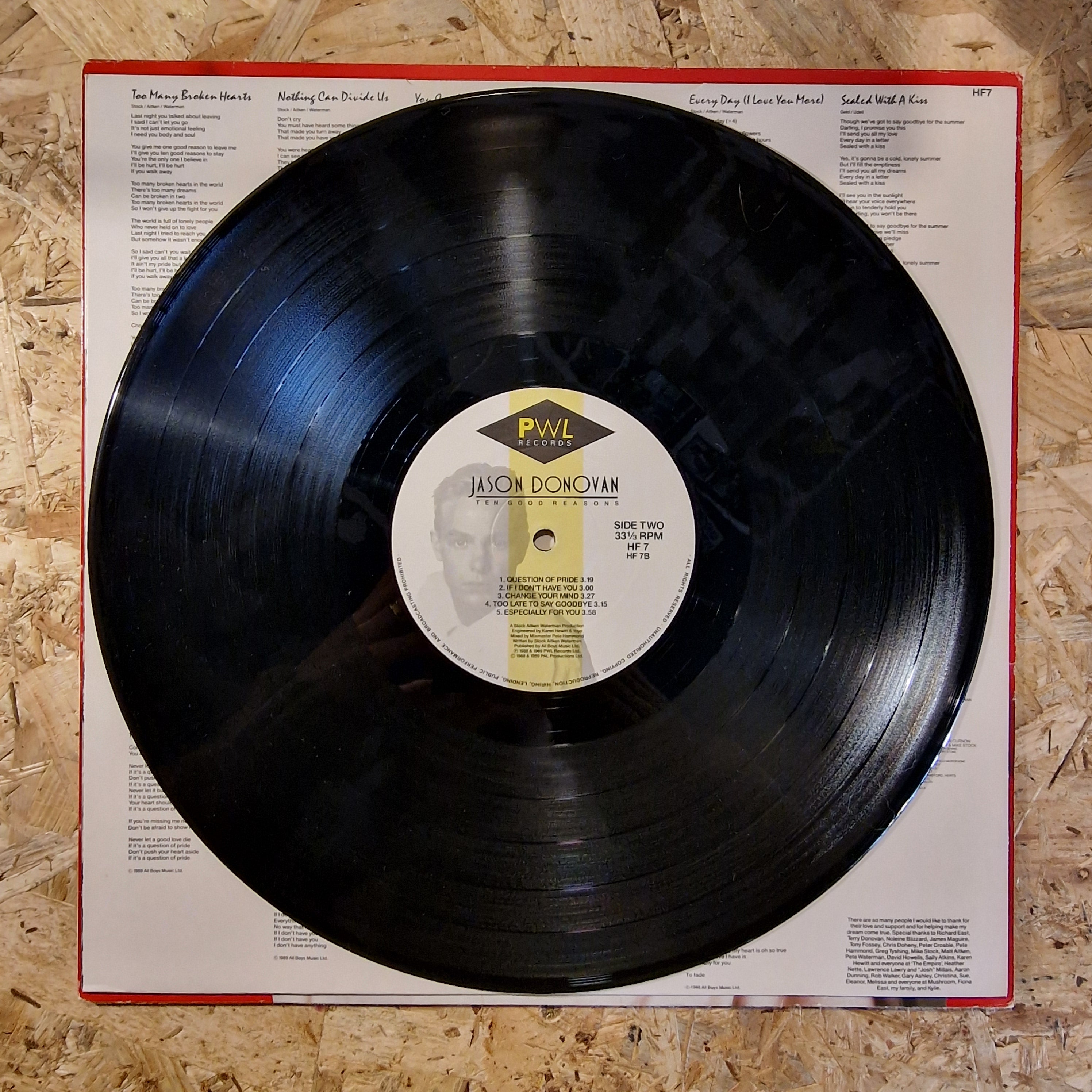 Jason Donovan – Ten Good Reasons