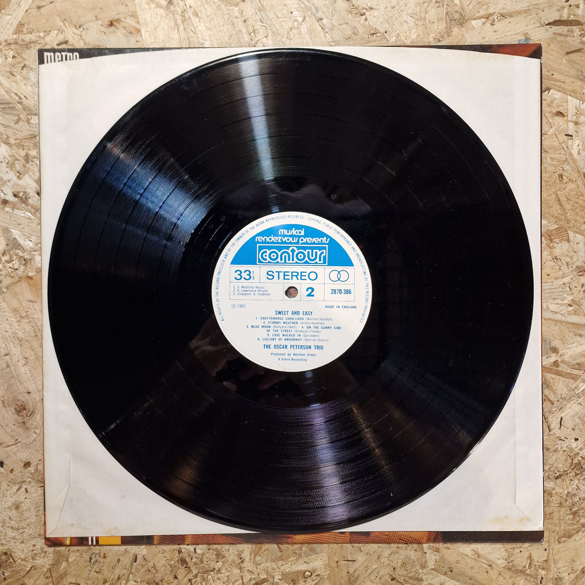 The Oscar Peterson Trio – Sweet And Easy