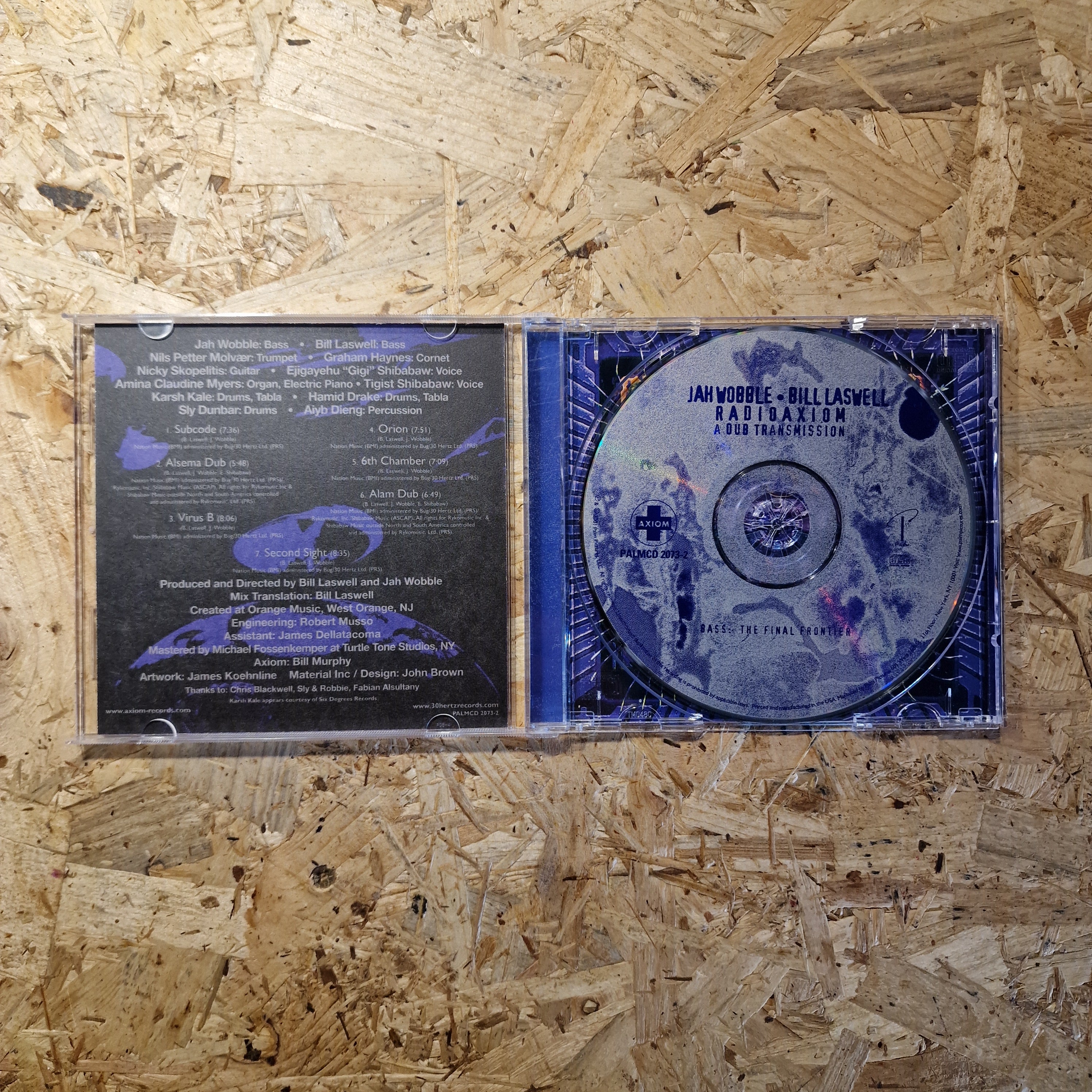 Jah Wobble • Bill Laswell – Radioaxiom – A Dub Transmission