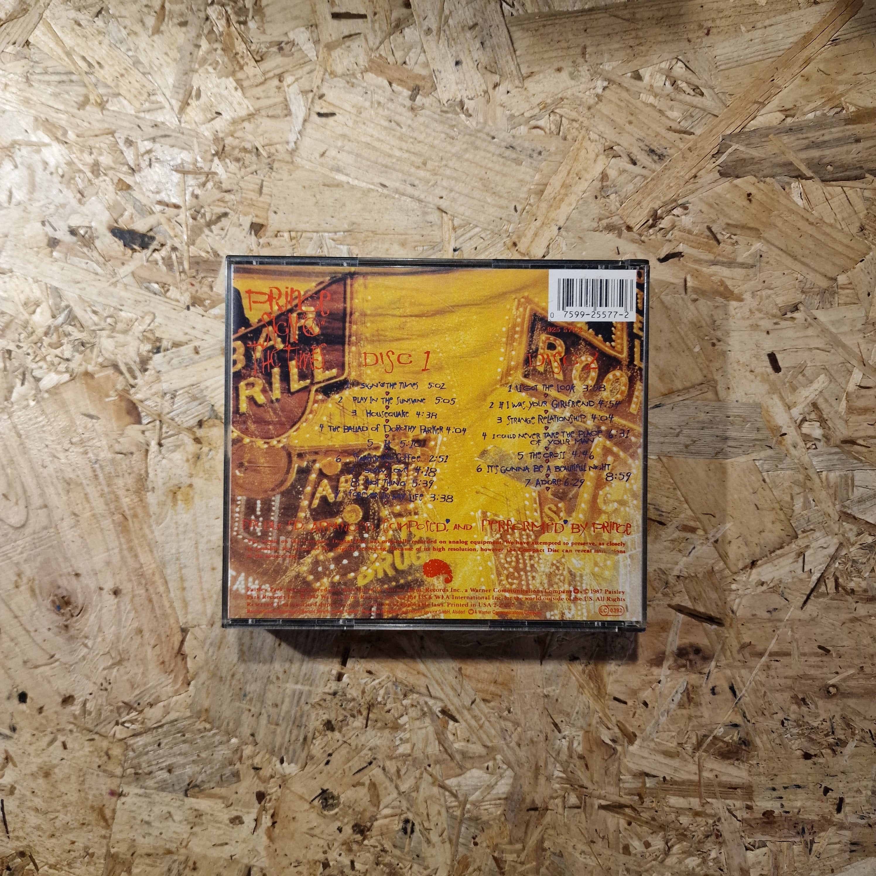 Prince ‎– Sign "O" The Times