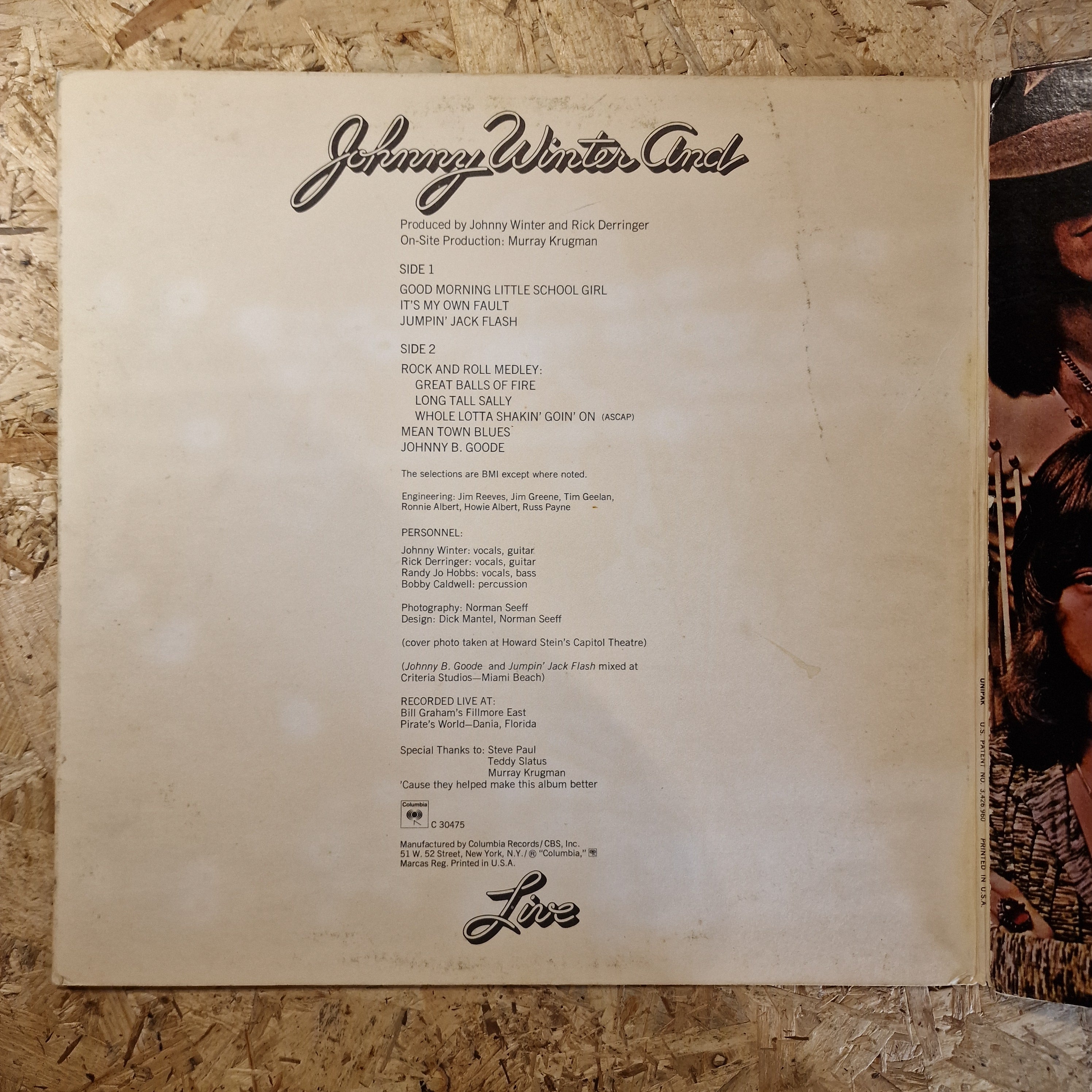 Johnny Winter And – Live Johnny Winter And