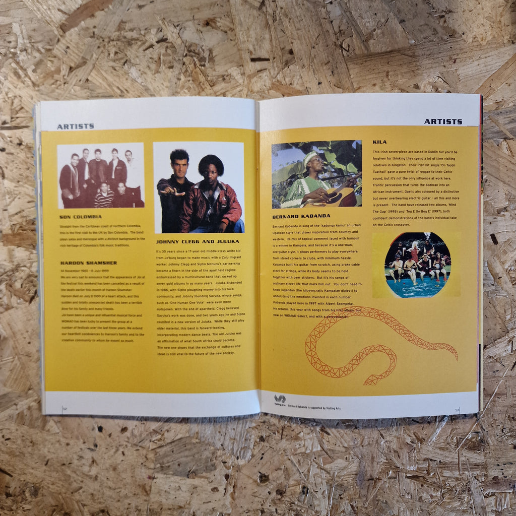 WOMAD Festival - Official Programme (1999)