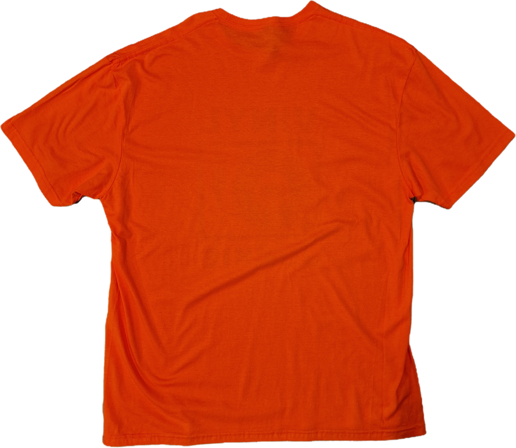 Vinyl Junkie Tee (Orange)