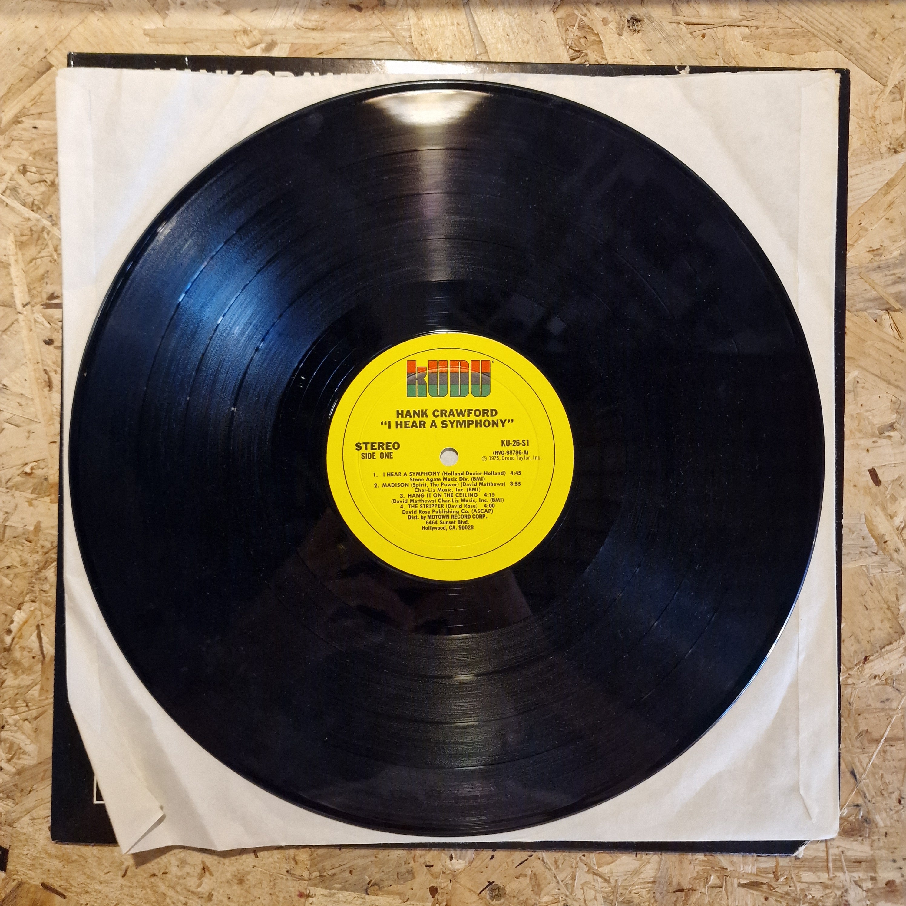 Hank Crawford – I Hear A Symphony