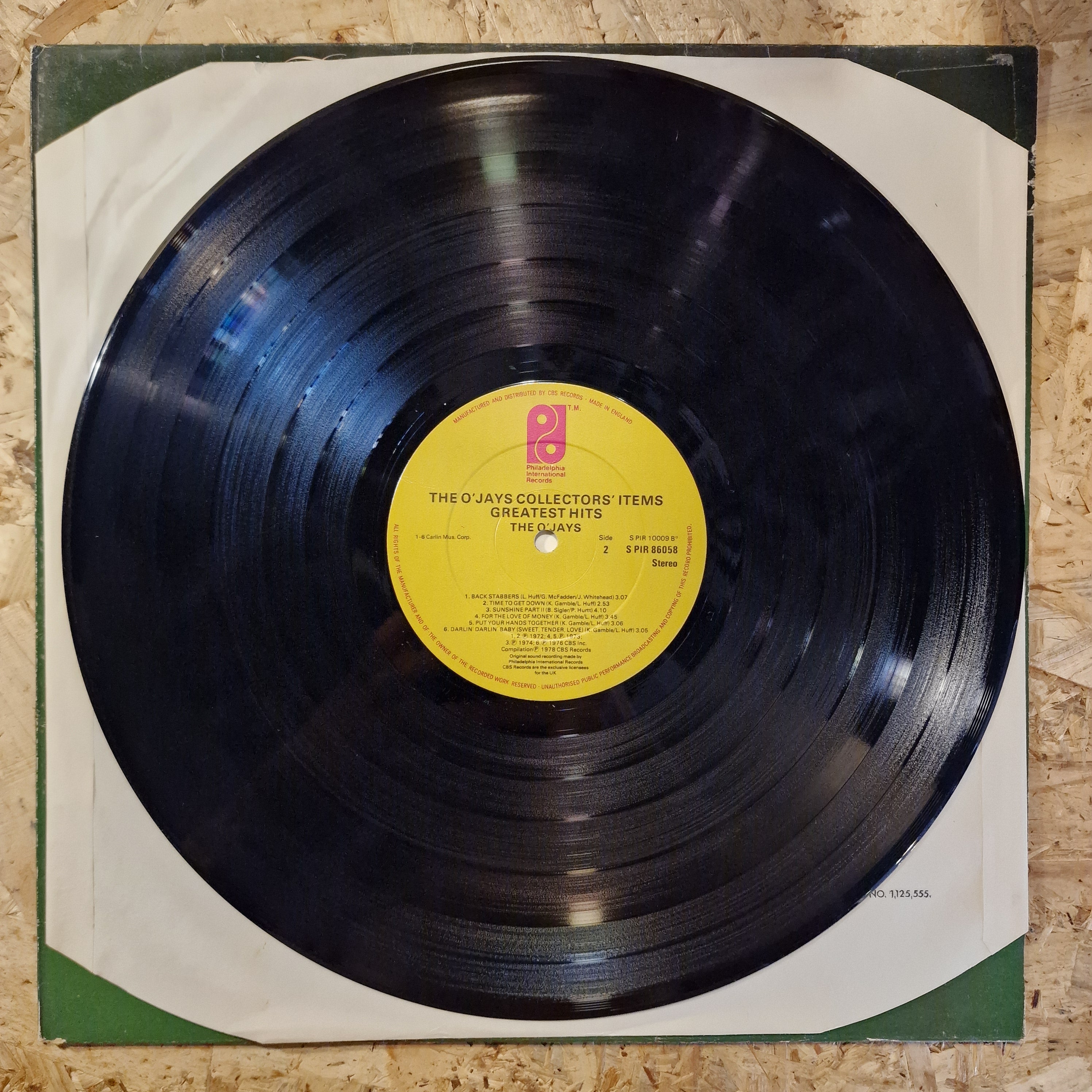 The O'Jays ‎– Collectors' Items - Greatest Hits