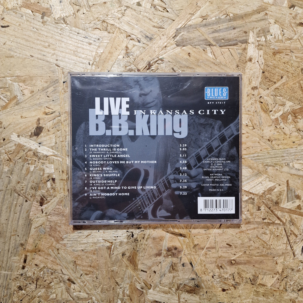B.B. King ‎– Live In Kansas City