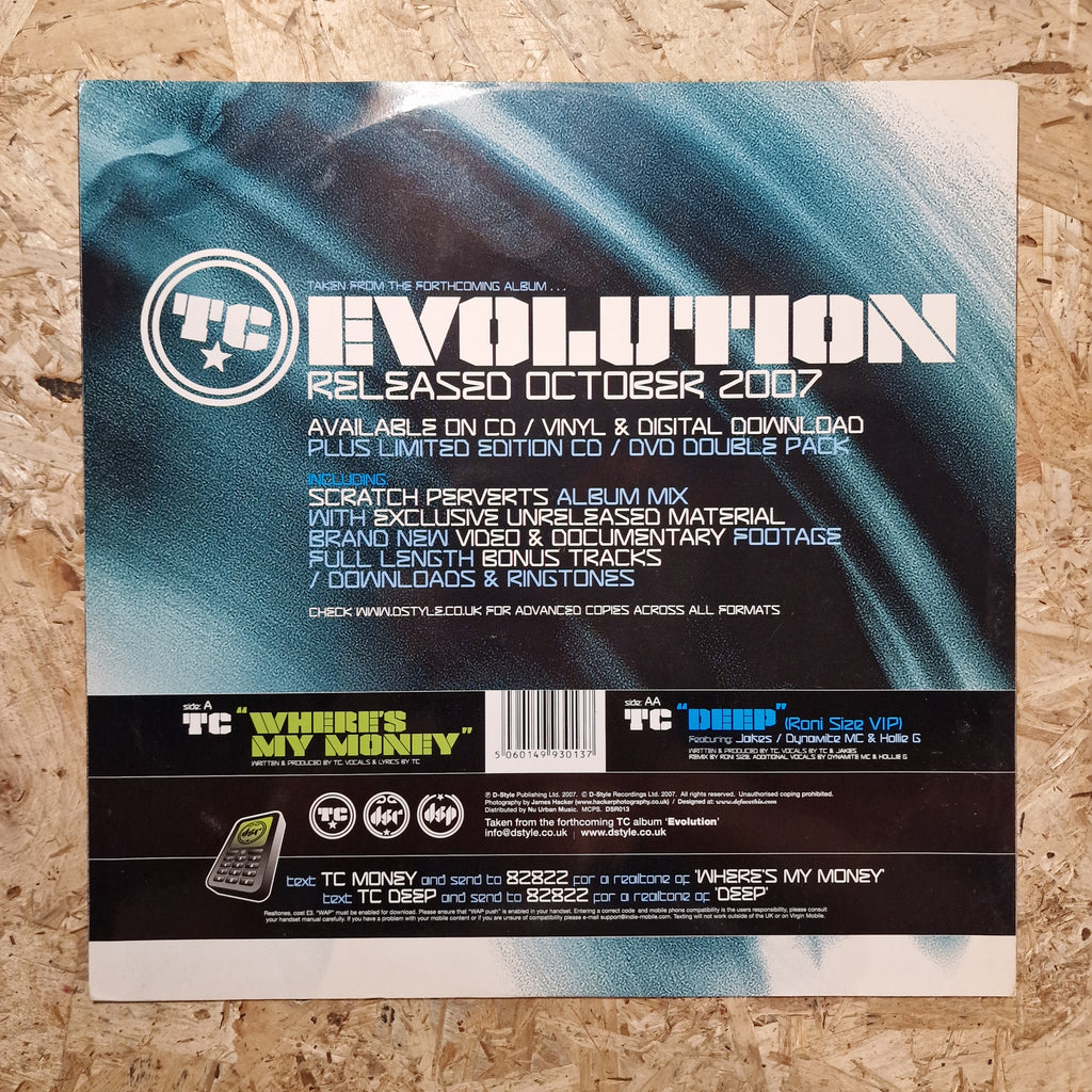 T.C. – Where's My Money / Deep (Roni Size VIP)
