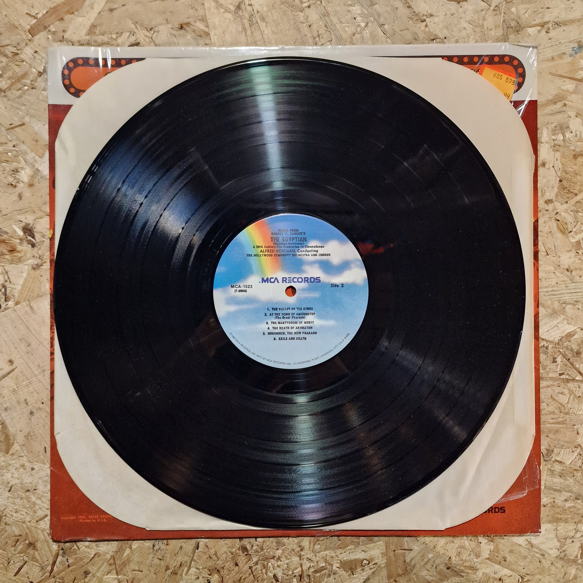Alfred Newman, Bernard Herrmann – The Egyptian (A 20th Century Fox Production In Cinemascope)